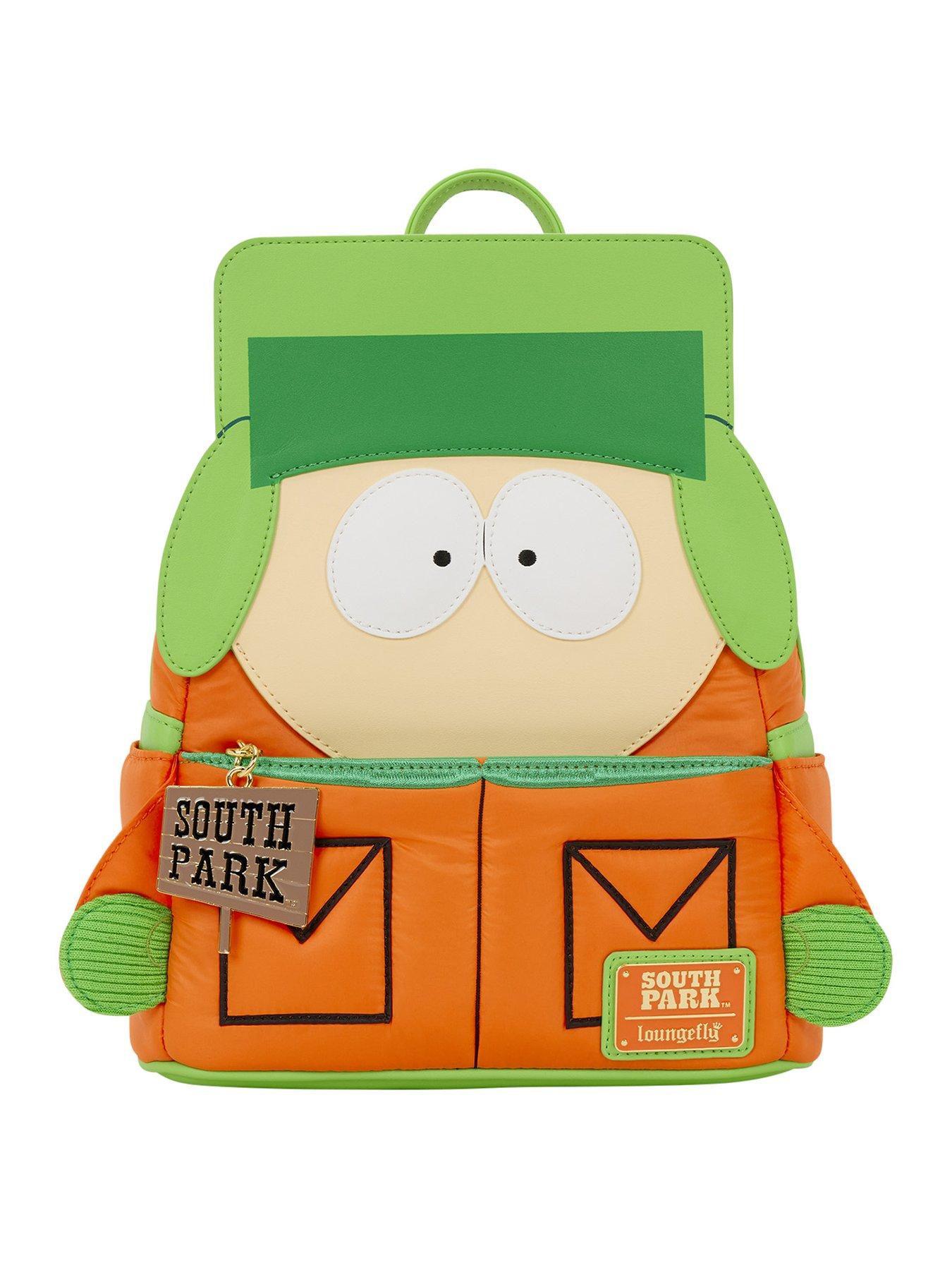 Image 1 of 5 of Loungefly South Park Kyle Mini Backpack