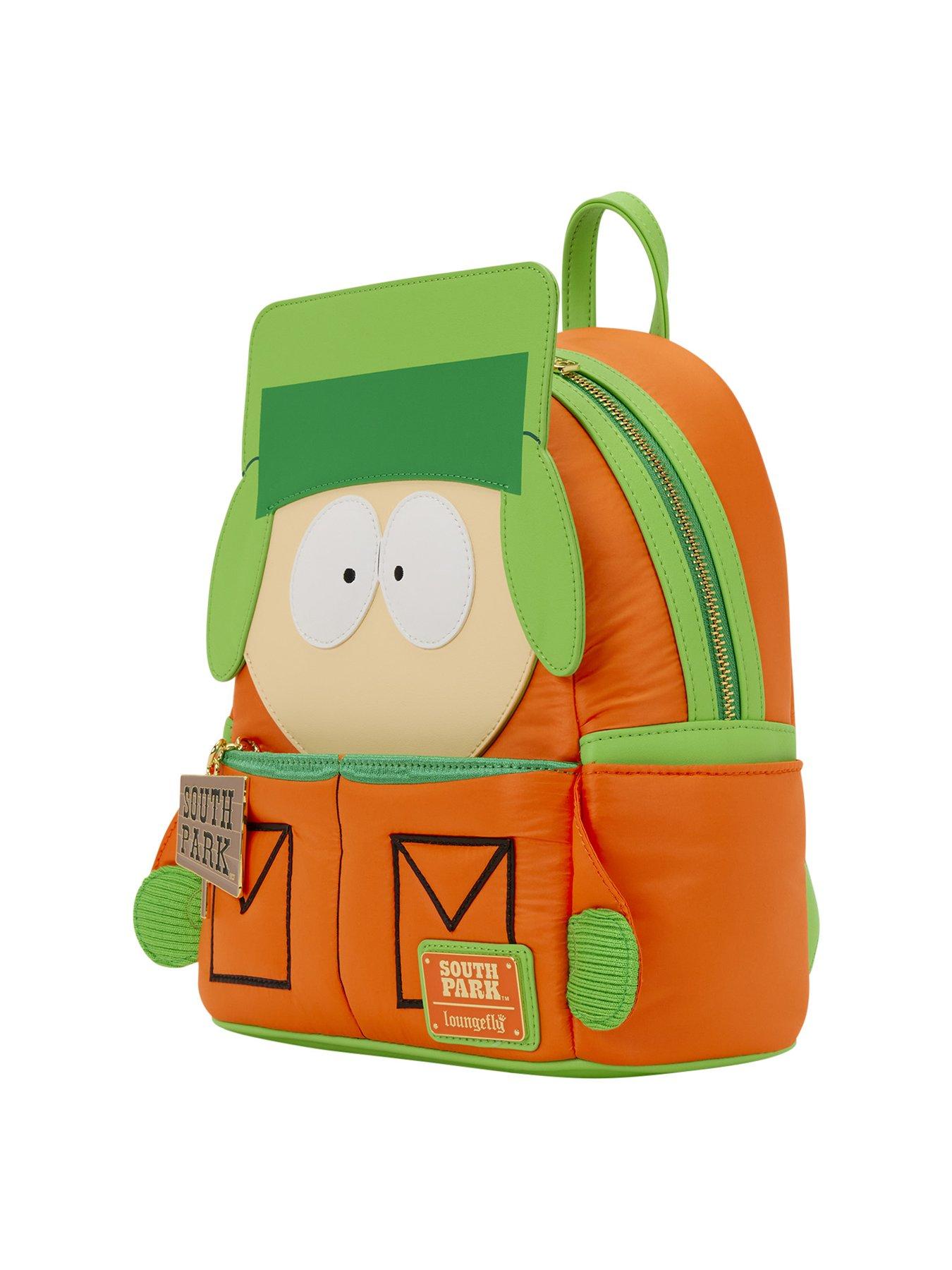 Image 2 of 5 of Loungefly South Park Kyle Mini Backpack