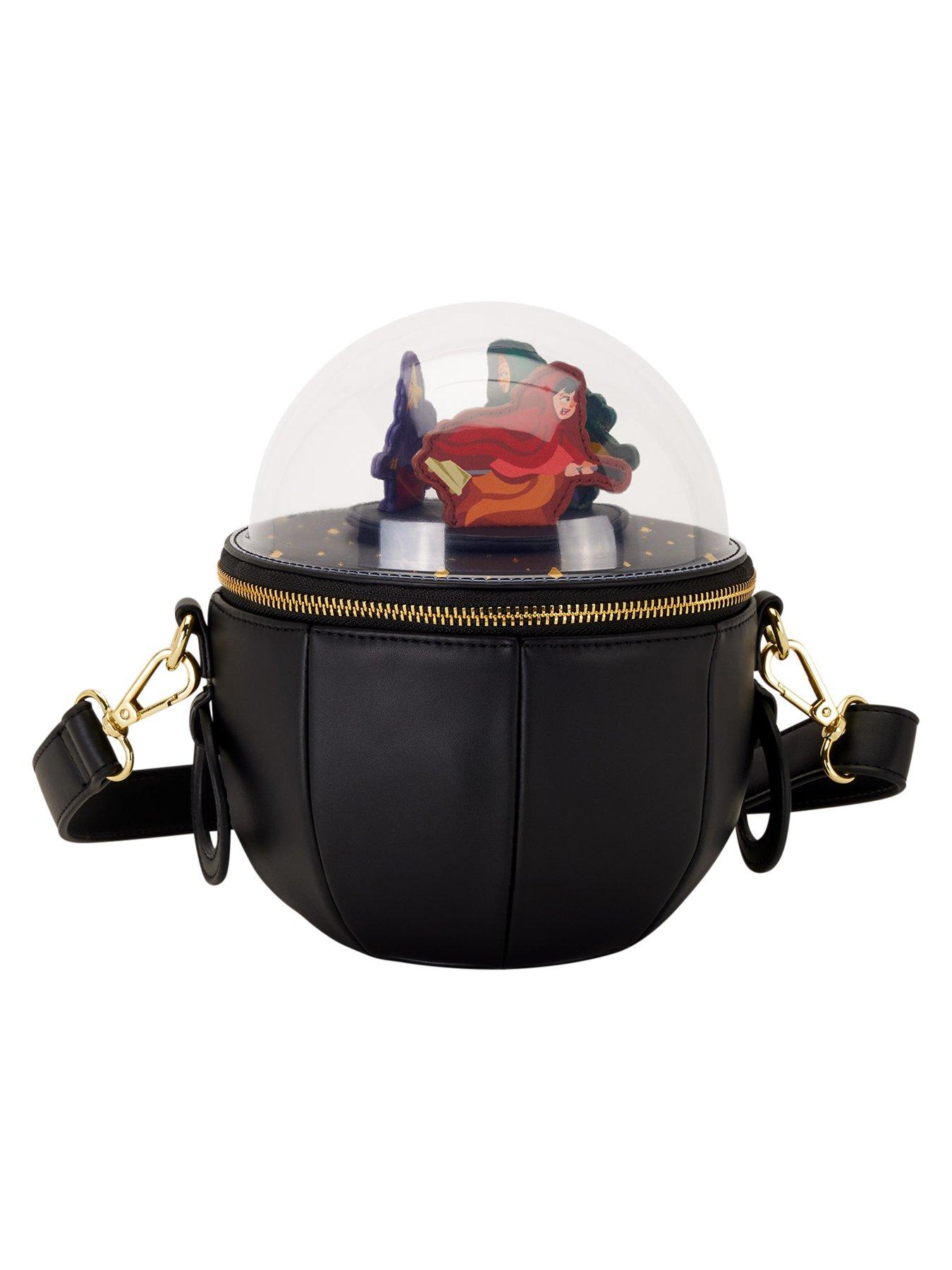 Image 2 of 7 of Loungefly Disney Hocus Pocus Sanderson Sisters Flying Dome Crossbody Bag