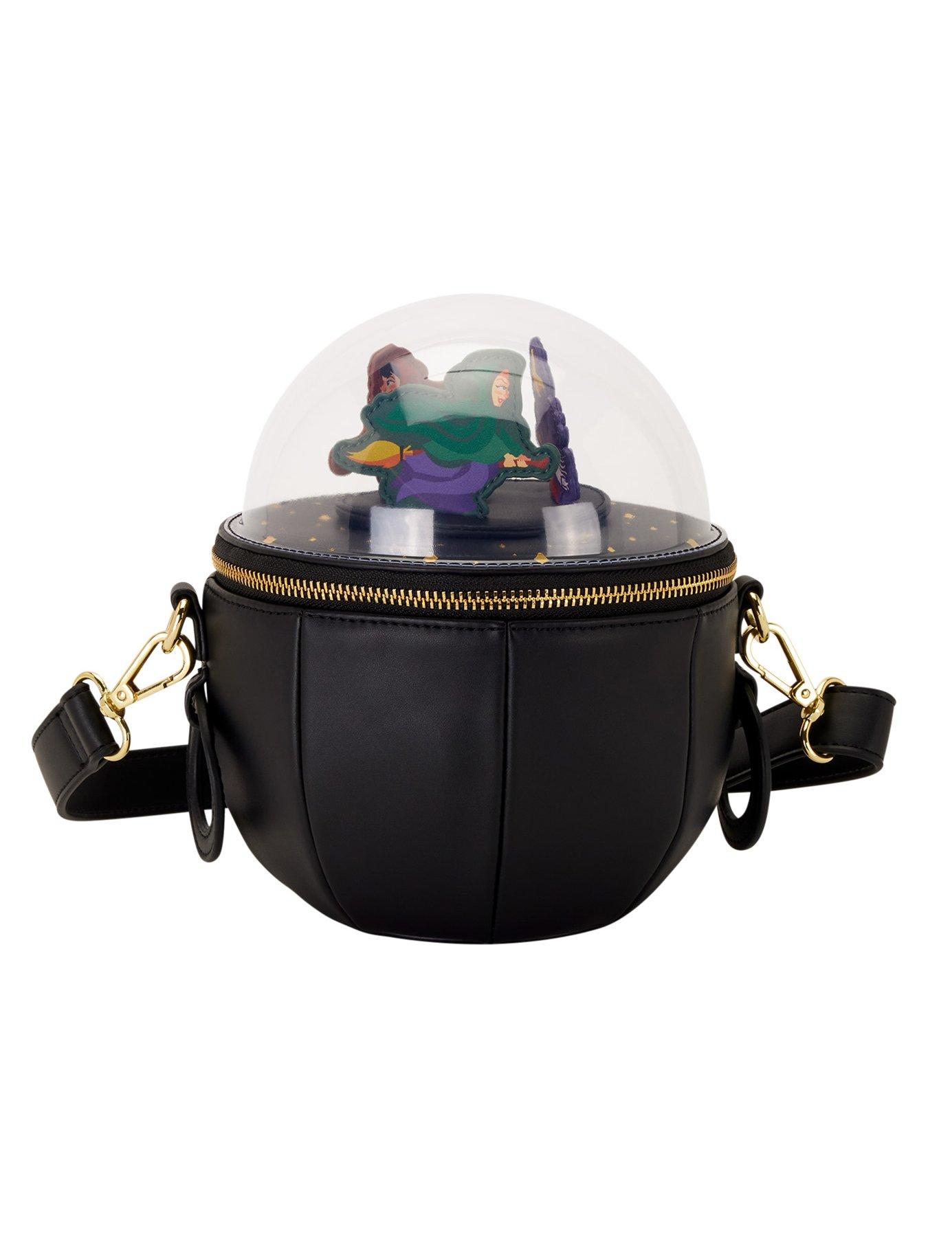 Image 4 of 7 of Loungefly Disney Hocus Pocus Sanderson Sisters Flying Dome Crossbody Bag