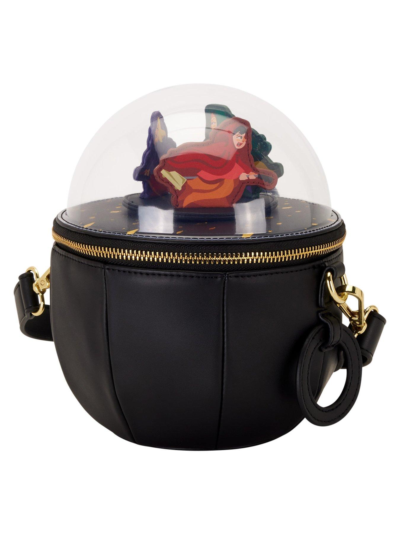 Image 5 of 7 of Loungefly Disney Hocus Pocus Sanderson Sisters Flying Dome Crossbody Bag