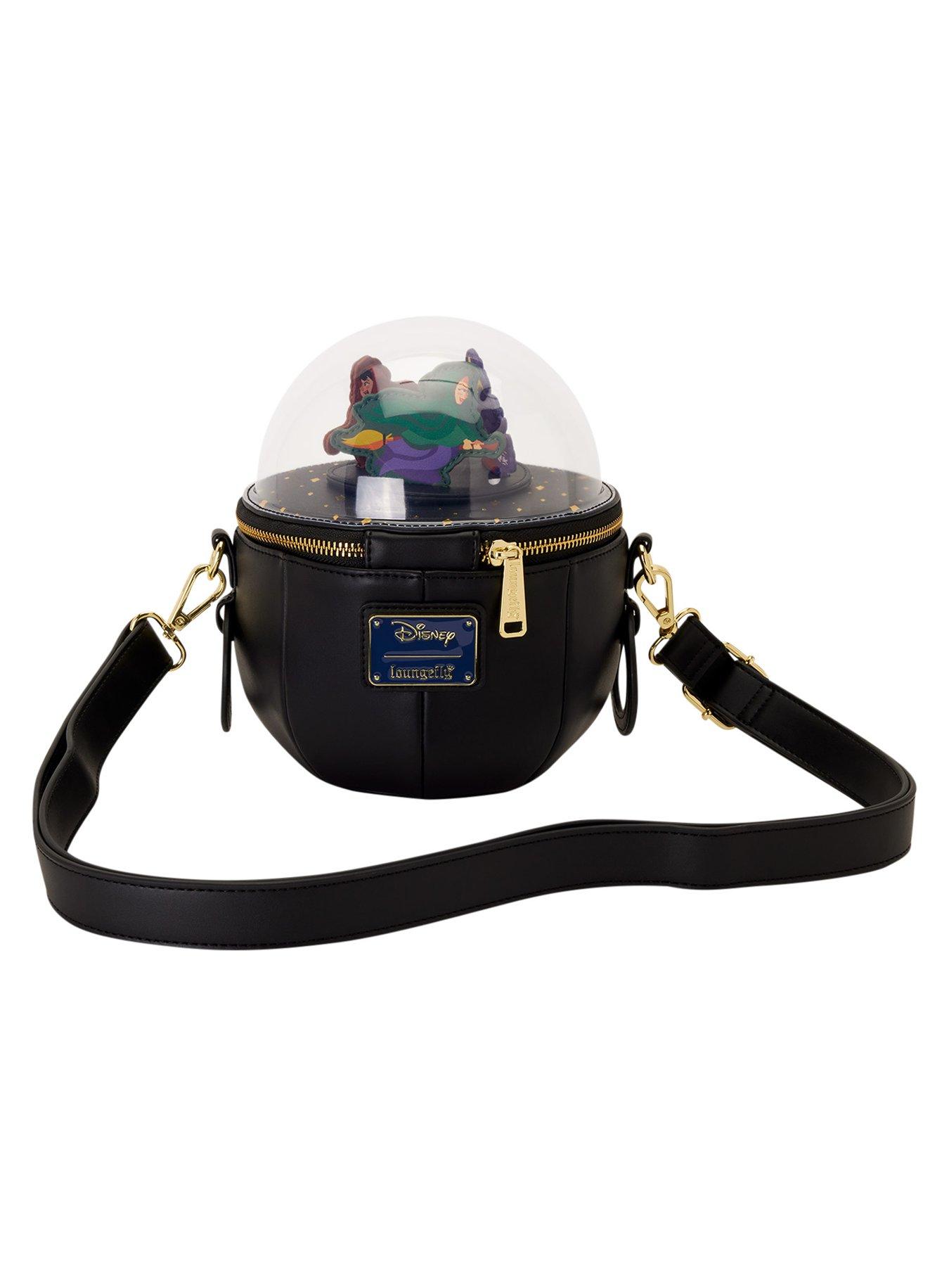 Image 6 of 7 of Loungefly Disney Hocus Pocus Sanderson Sisters Flying Dome Crossbody Bag