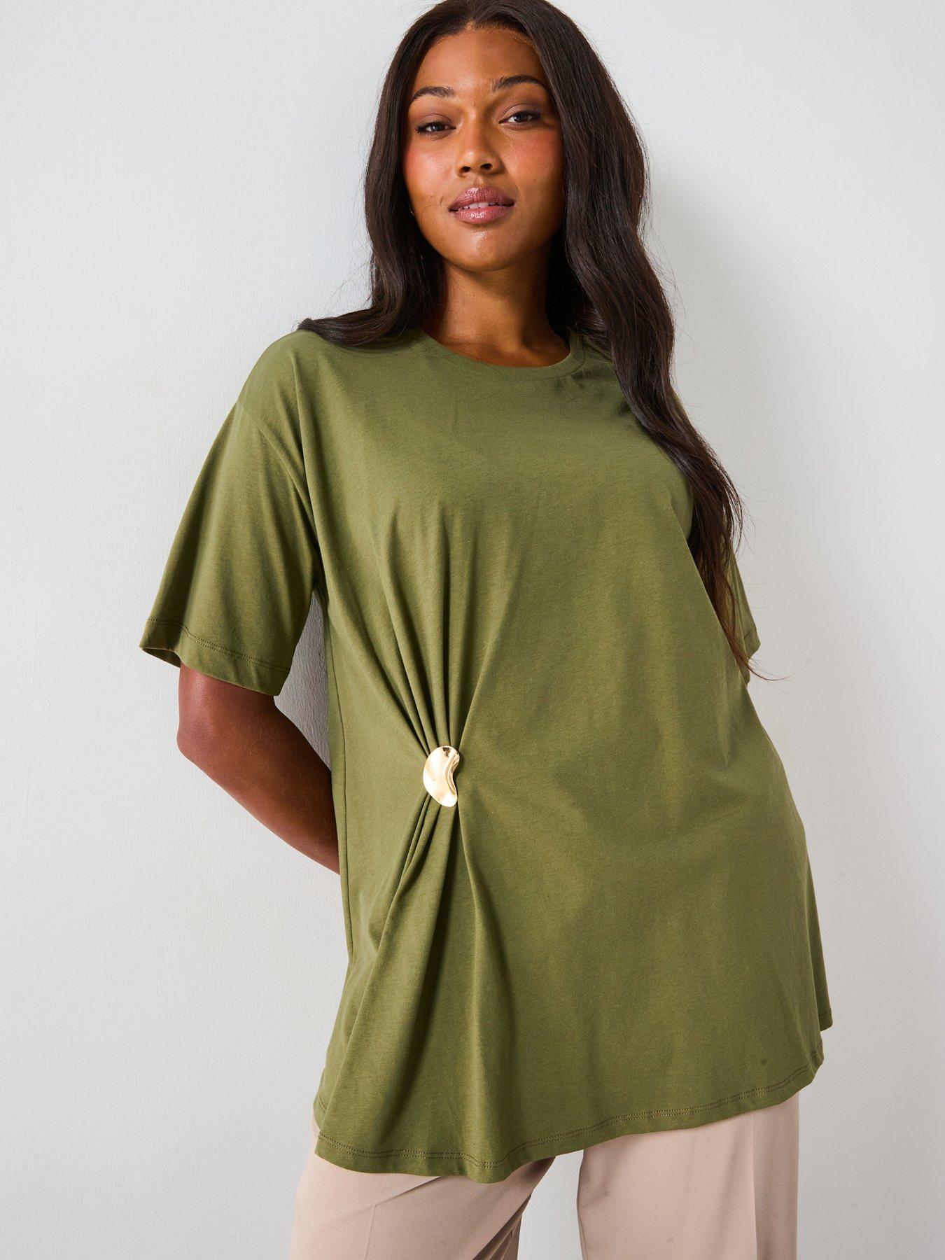 undefined Gold Trim T-shirt
