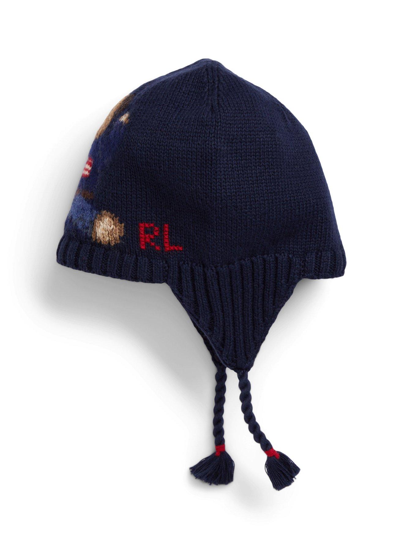 Polo Ralph Lauren Baby Boys Earflap Hat Navy Very