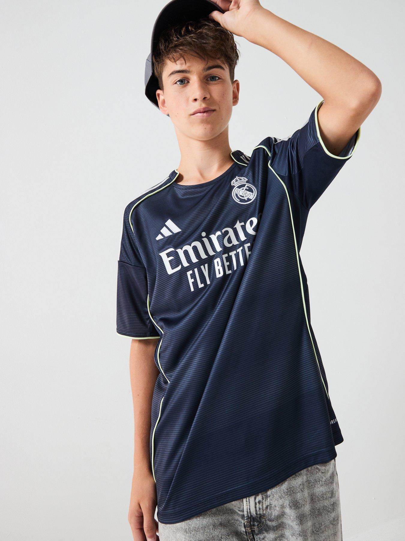 Image 6 of 6 of adidas Kids Real Madrid 25/26 Away Football Shirt - Blue
