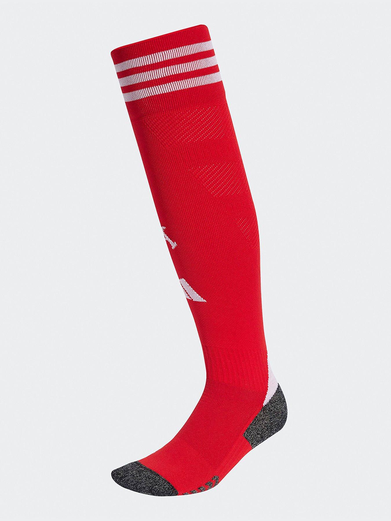 adidas Unisex Arsenal 25/26 Home Football Socks, Red, Size 8.5-10, Men