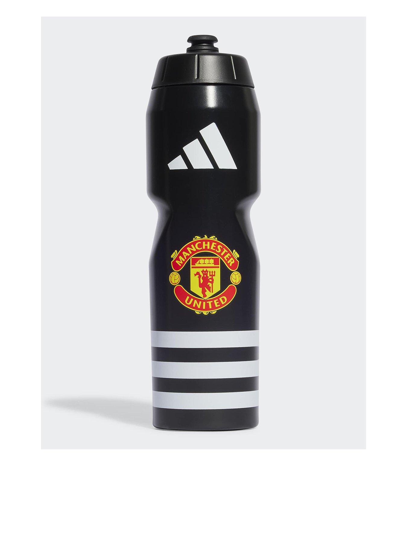 undefined Unisex Manchester United Water Bottle - Black