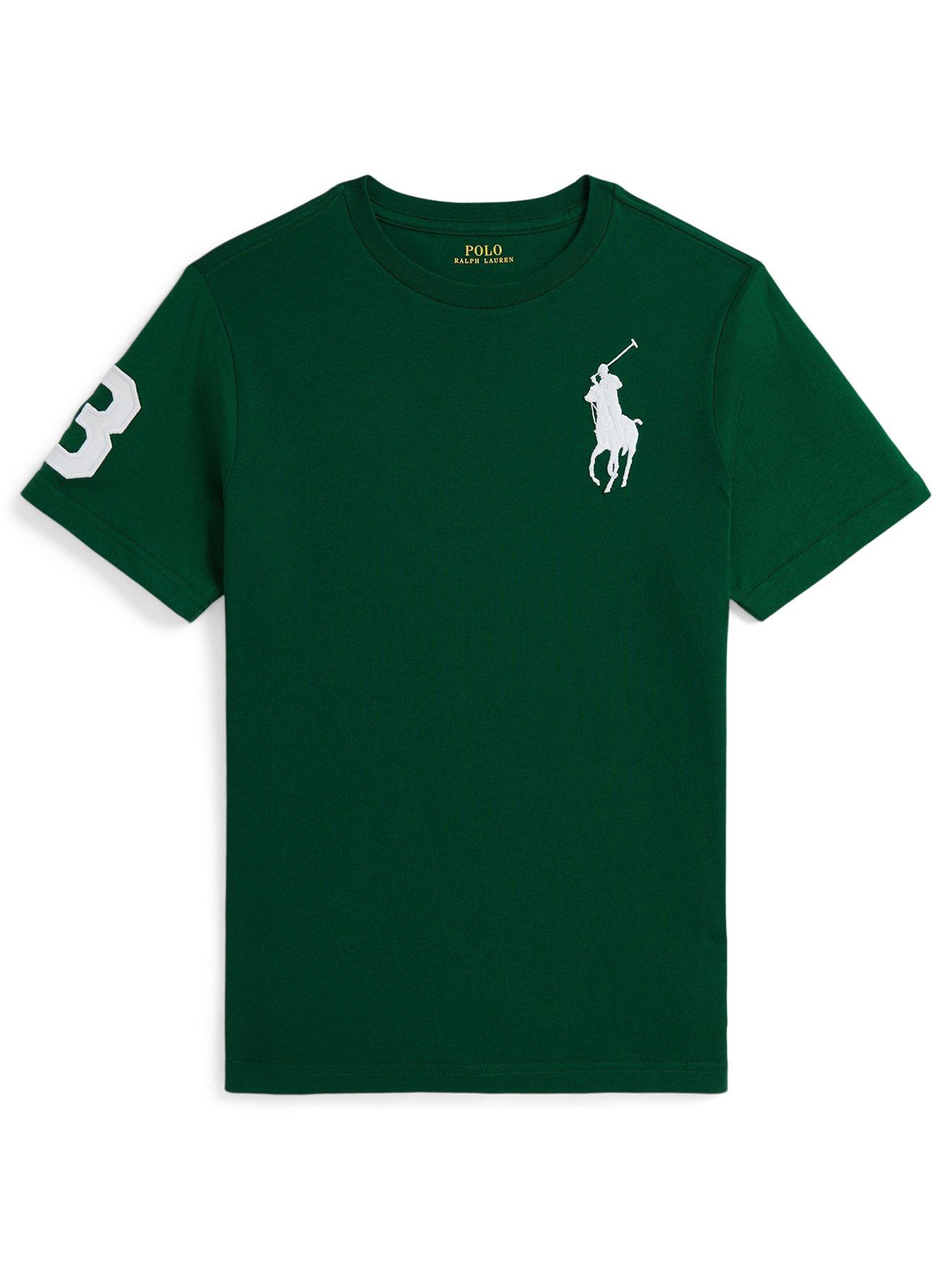 undefined Boys Logo Short Sleeve T-Shirt - Green
