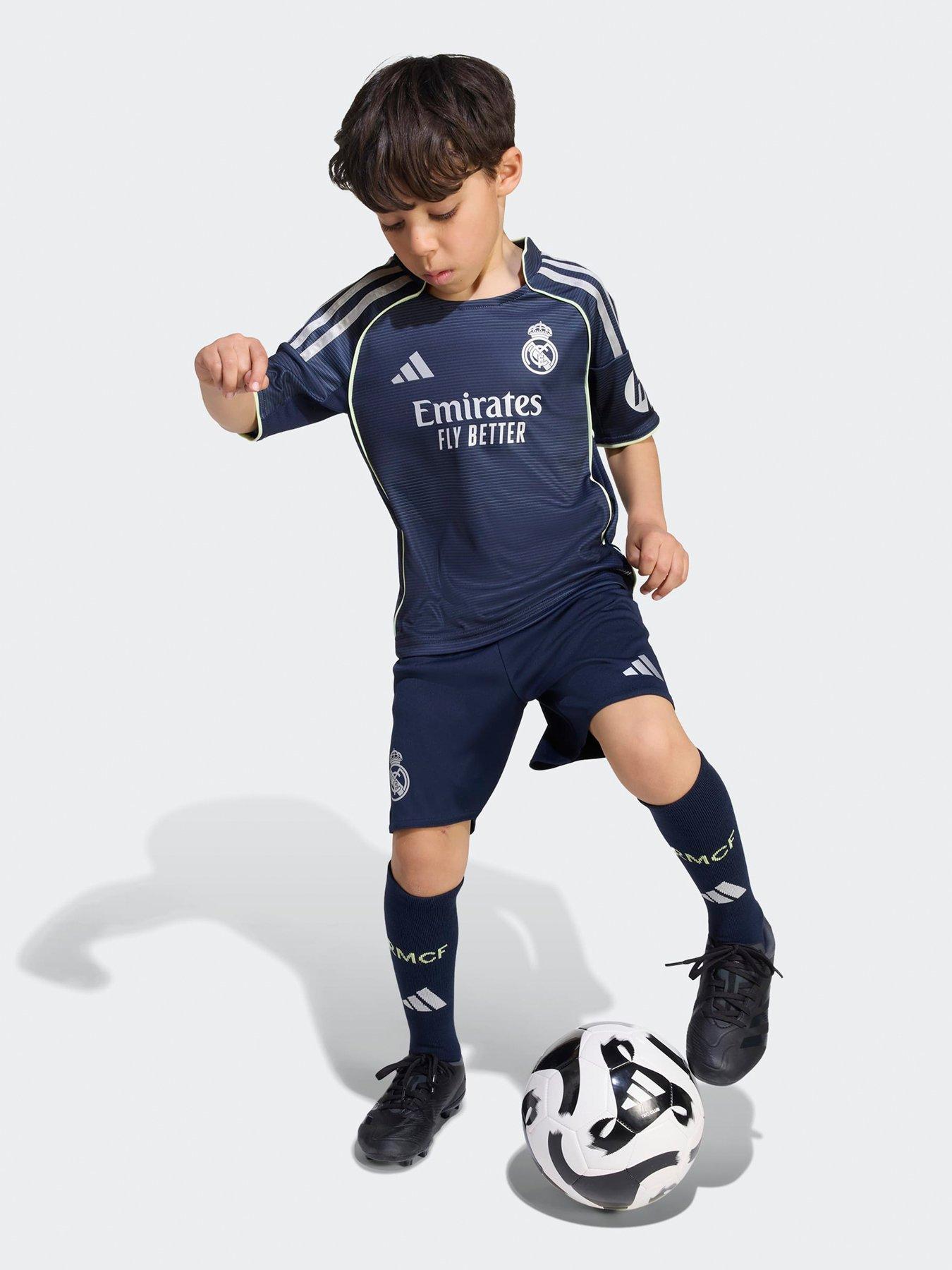 Image 3 of 5 of adidas Kids Real Madrid 25/26 Away Football Mini Kit - Blue