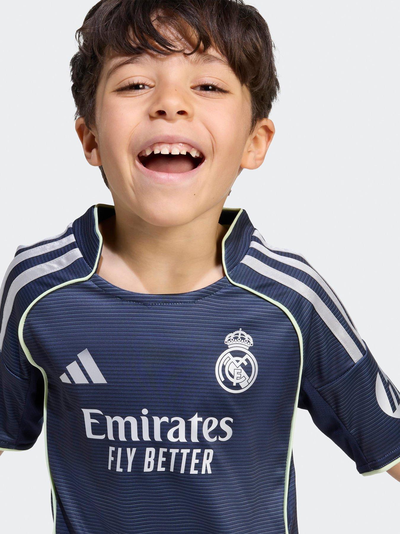Image 4 of 5 of adidas Kids Real Madrid 25/26 Away Football Mini Kit - Blue