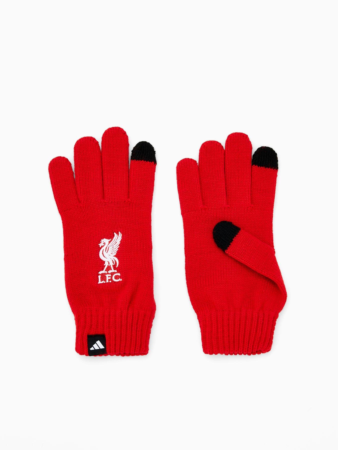 Image 2 of 4 of adidas Unisex Liverpool FC Gloves - Red