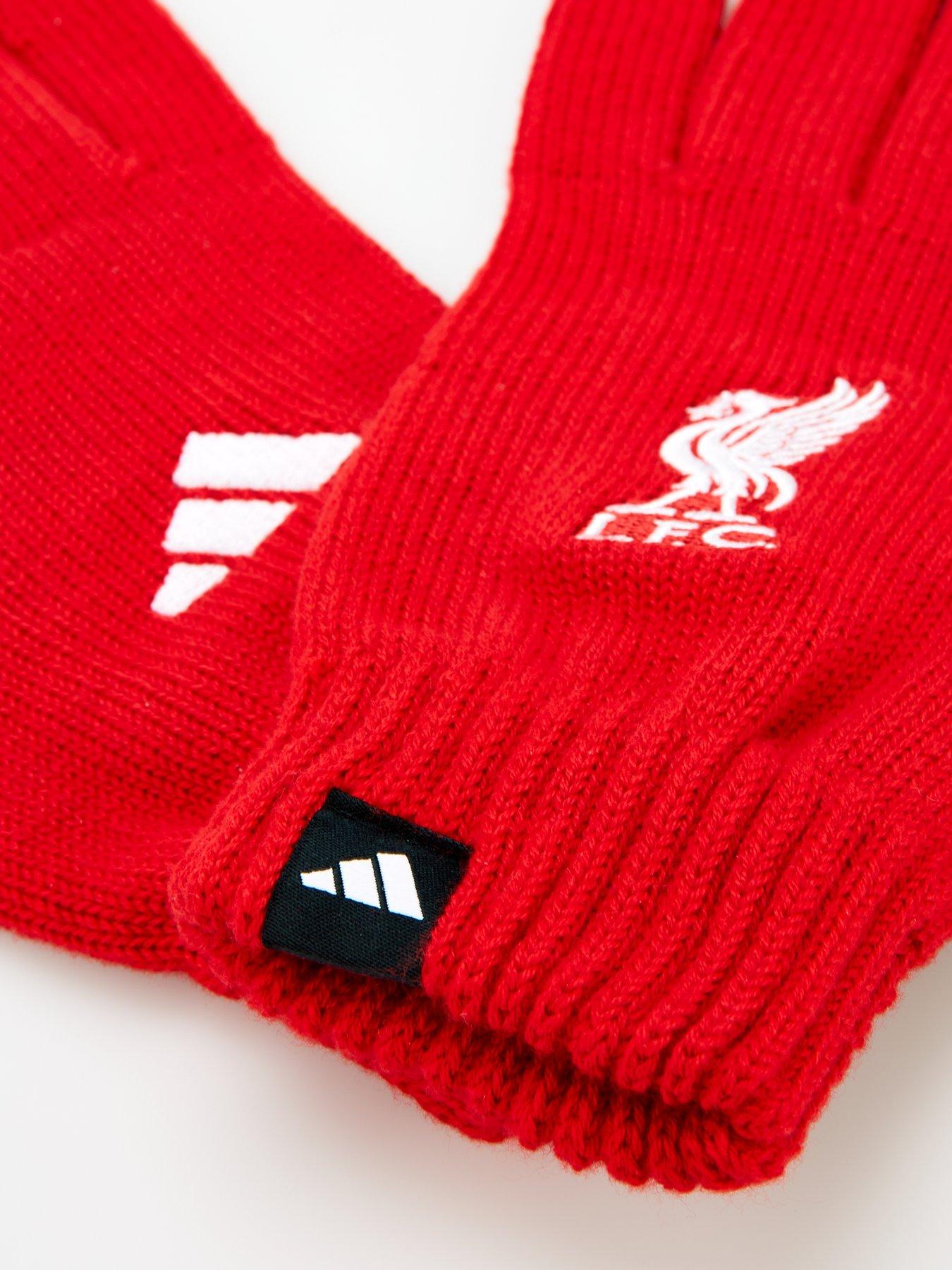 Image 3 of 4 of adidas Unisex Liverpool FC Gloves - Red
