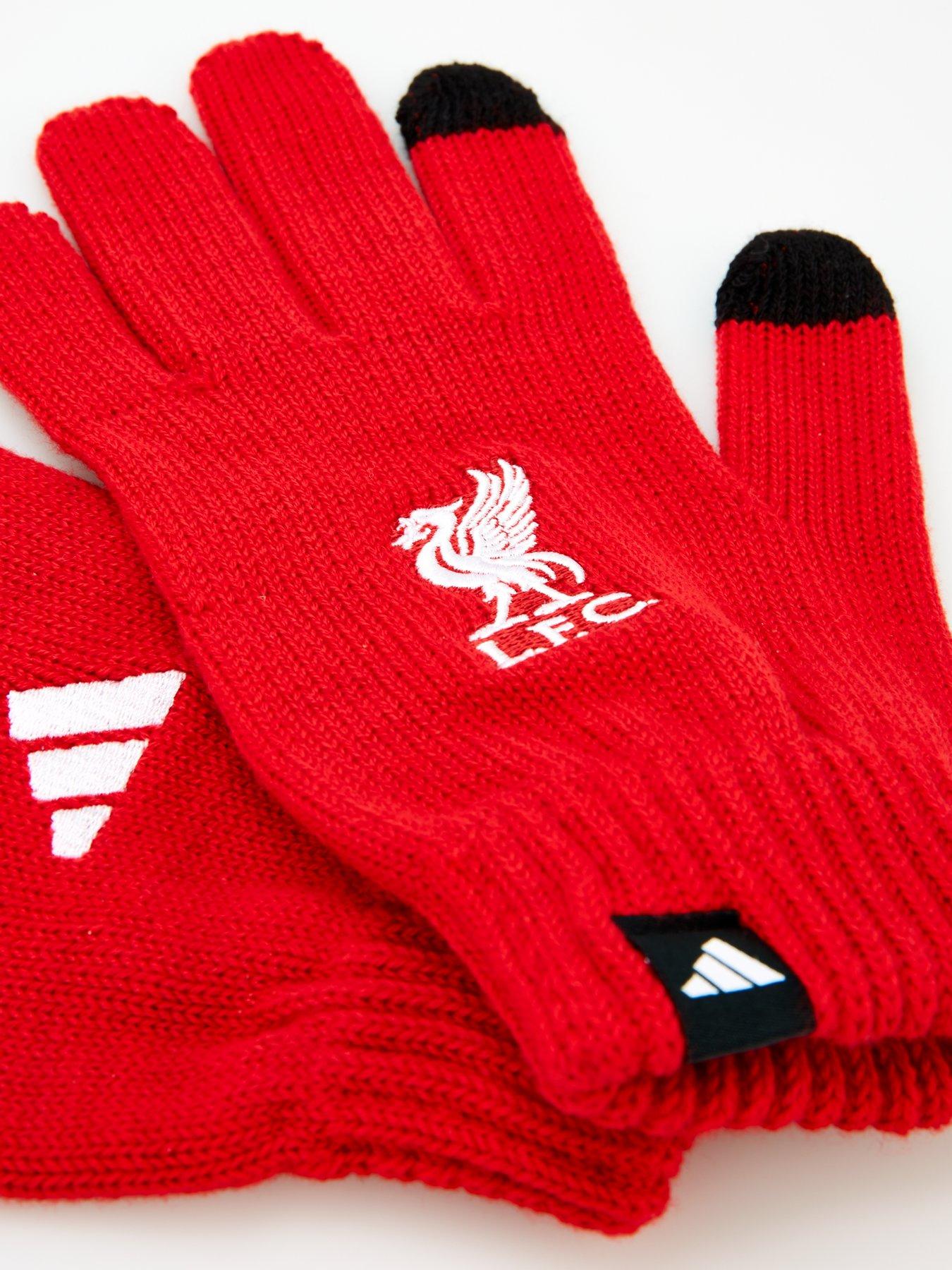 Image 4 of 4 of adidas Unisex Liverpool FC Gloves - Red