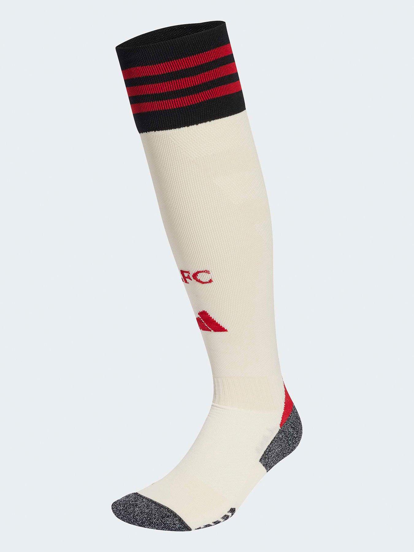 undefined Men's Liverpool FC 25/26 Away Football Socks - White