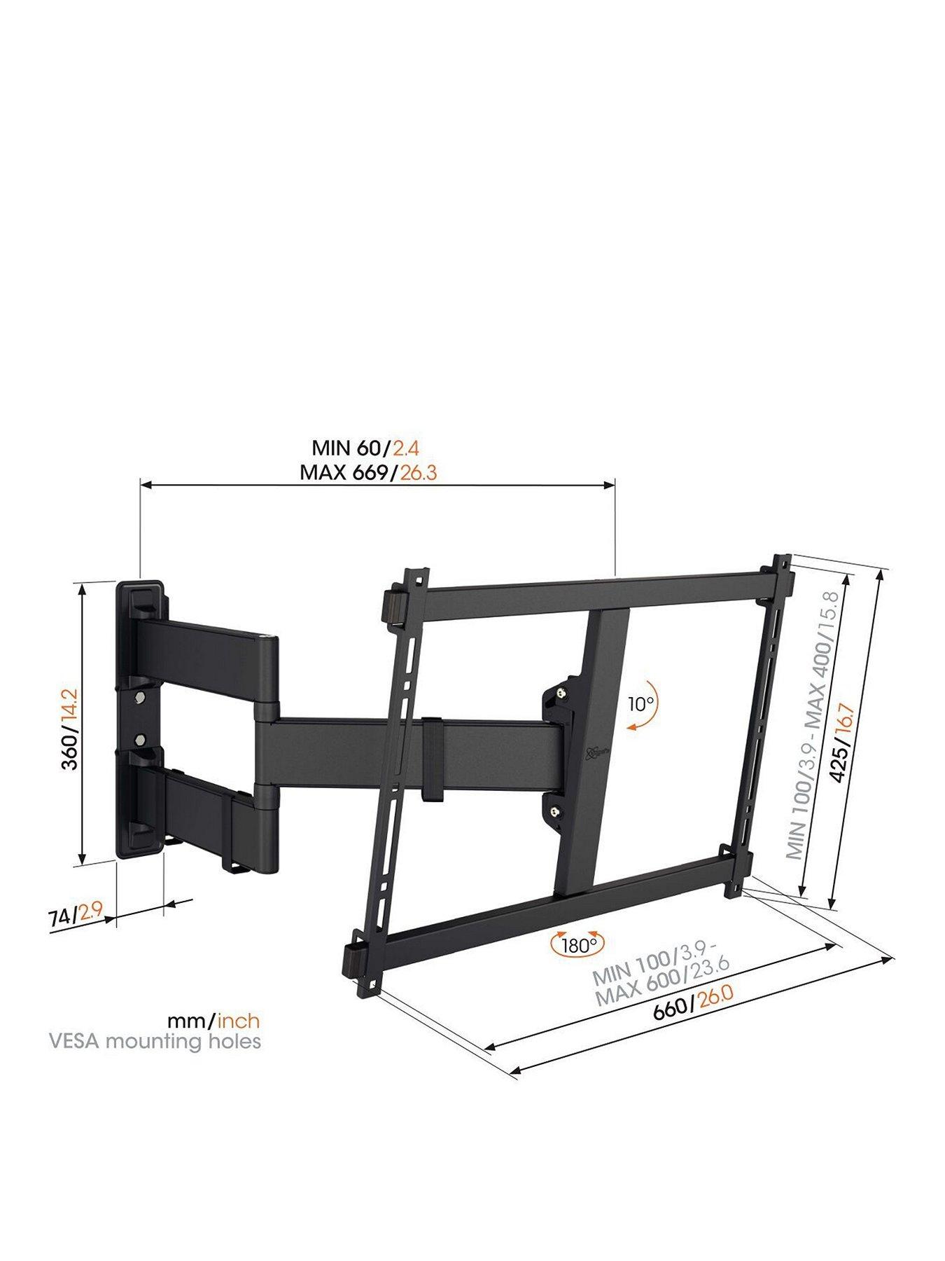 Image 3 of 7 of Vogels Comfort TVM 3845 Display Wall Mount - XL 55-100" Turn +