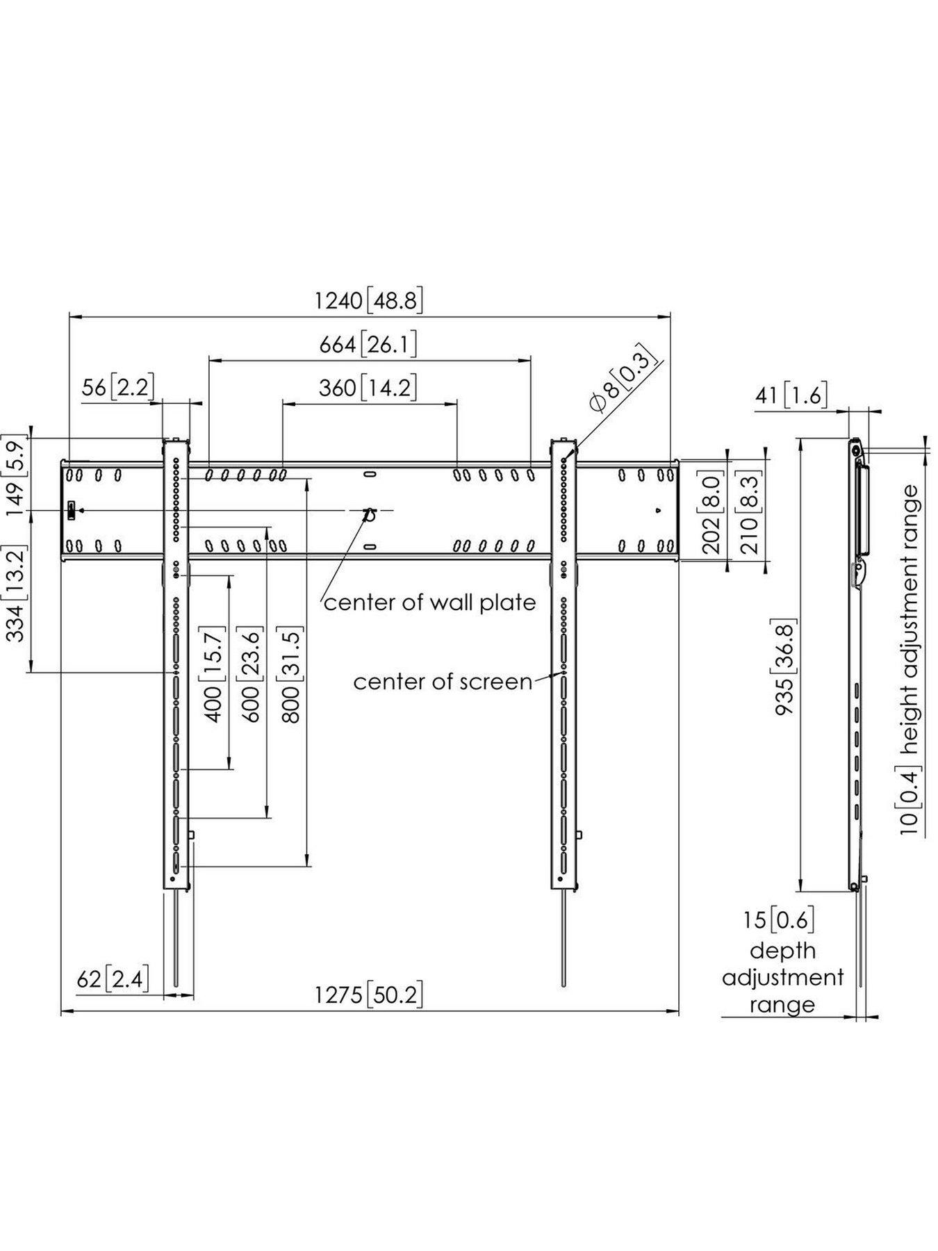 Image 6 of 6 of Vogels PFW 6900 Flat wall mount, landscape