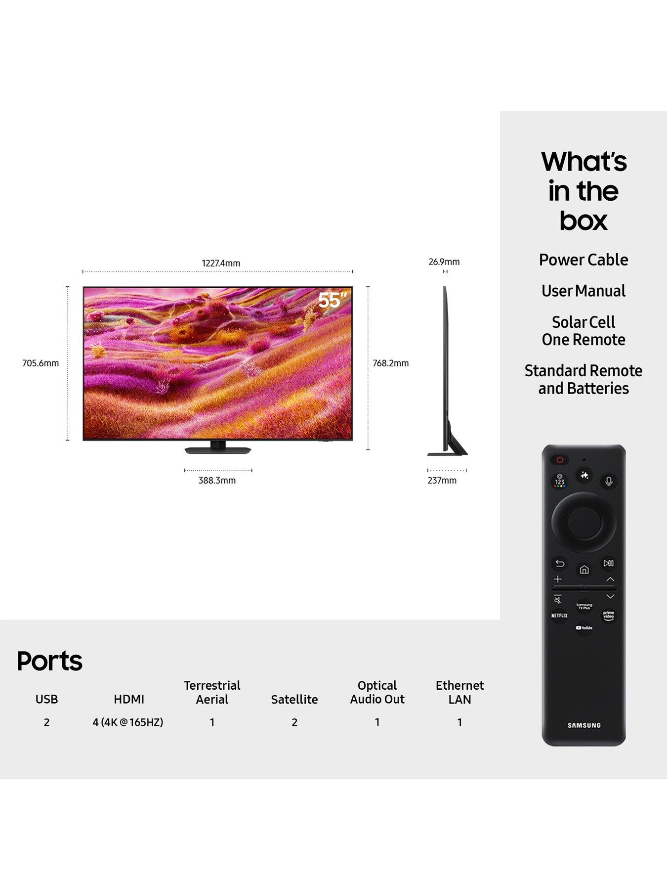 Image 7 of 8 of Samsung QN90F 55-inch Neo QLED 4K Mini LED Vision AI Smart TV - QE55QN90F