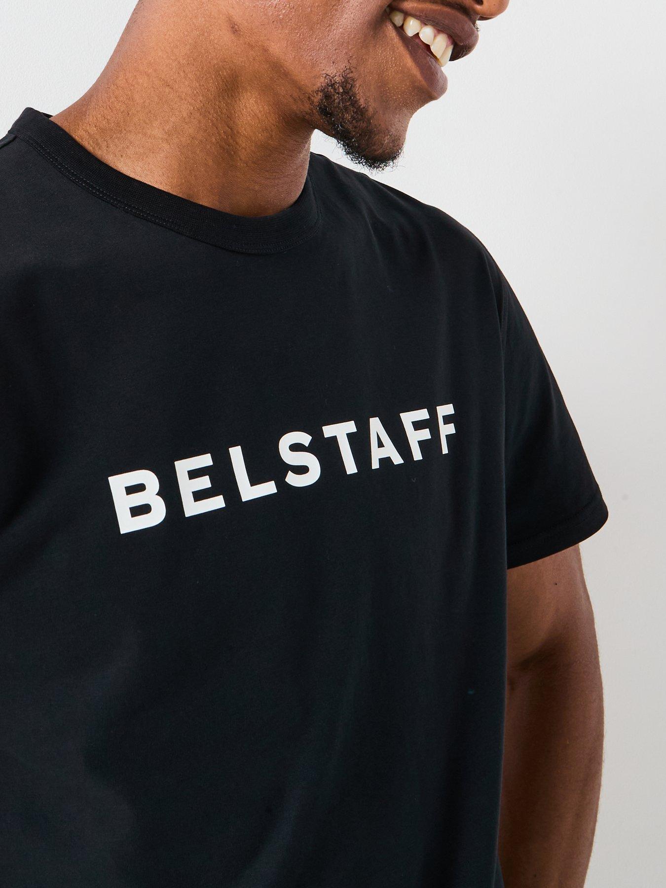 Image 5 of 6 of Belstaff Linear Logo T-Shirt - Black