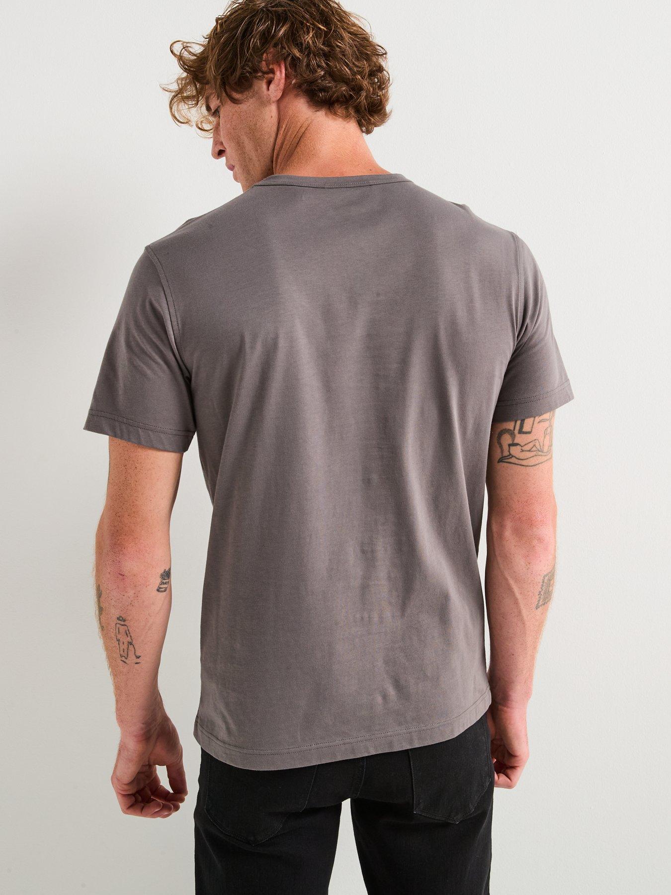 Image 2 of 6 of Belstaff Left Chest Patch Logo T-Shirt - Dark Grey