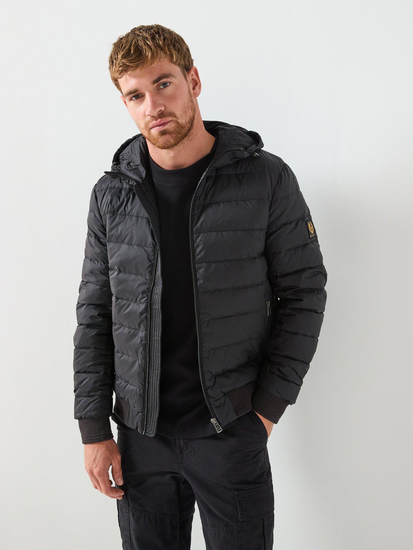 undefined Control Hooded Padded Jacket - Black