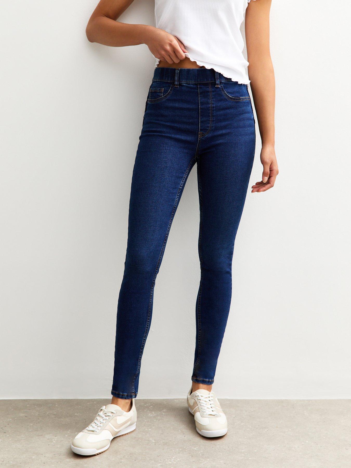 undefined Mid Rise Lift  &  Shape Emilee Jeggings - Blue