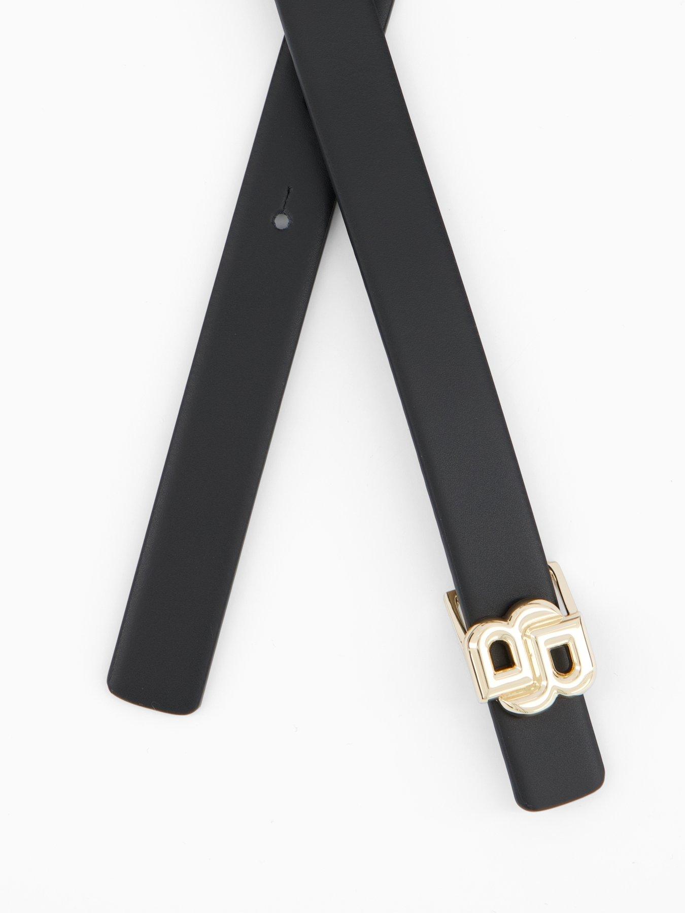 Image 4 of 4 of BOSS Icon Leather Belt - Black