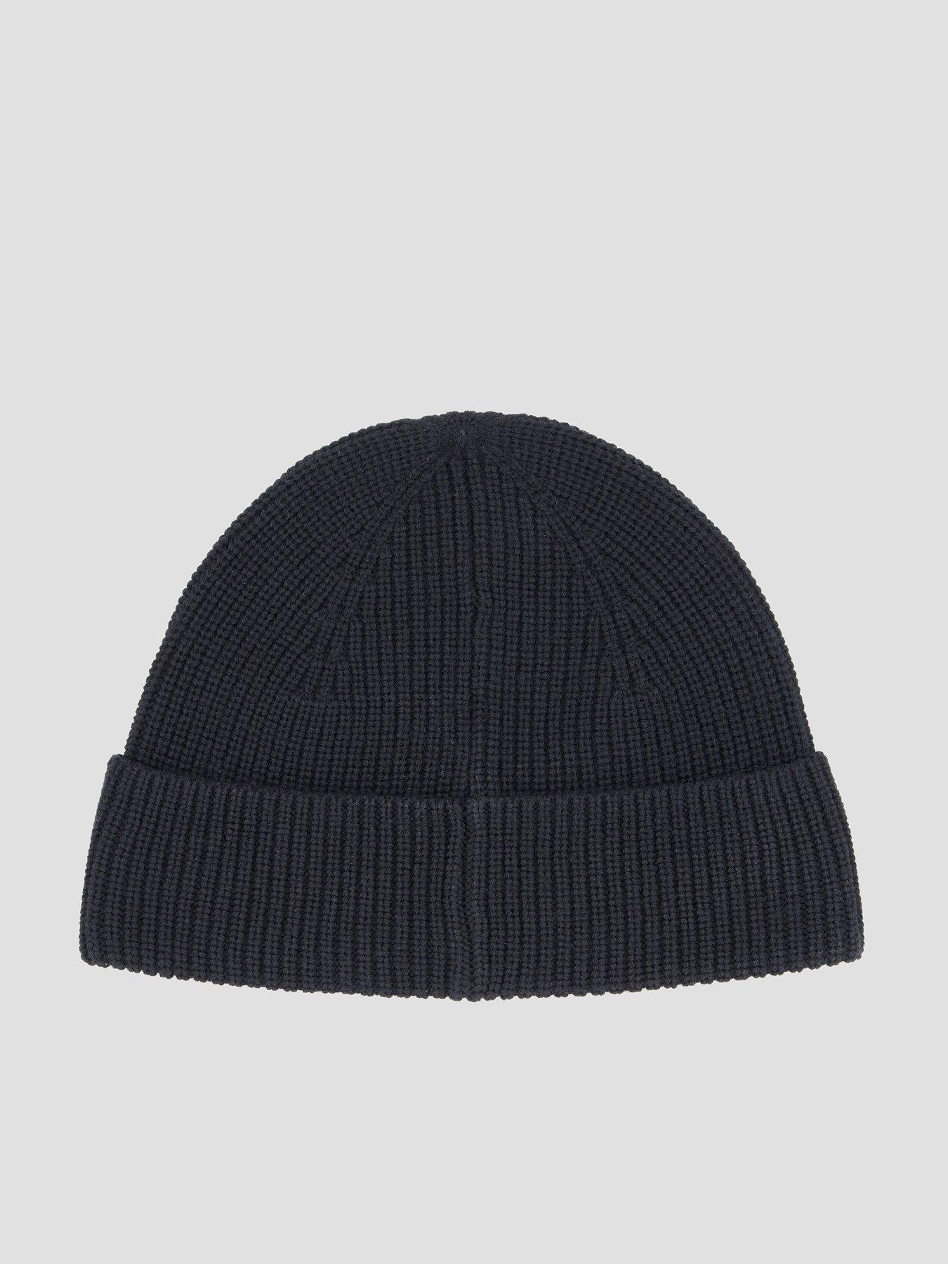 Image 2 of 4 of HUGO Sillo Beanie Hat - Black