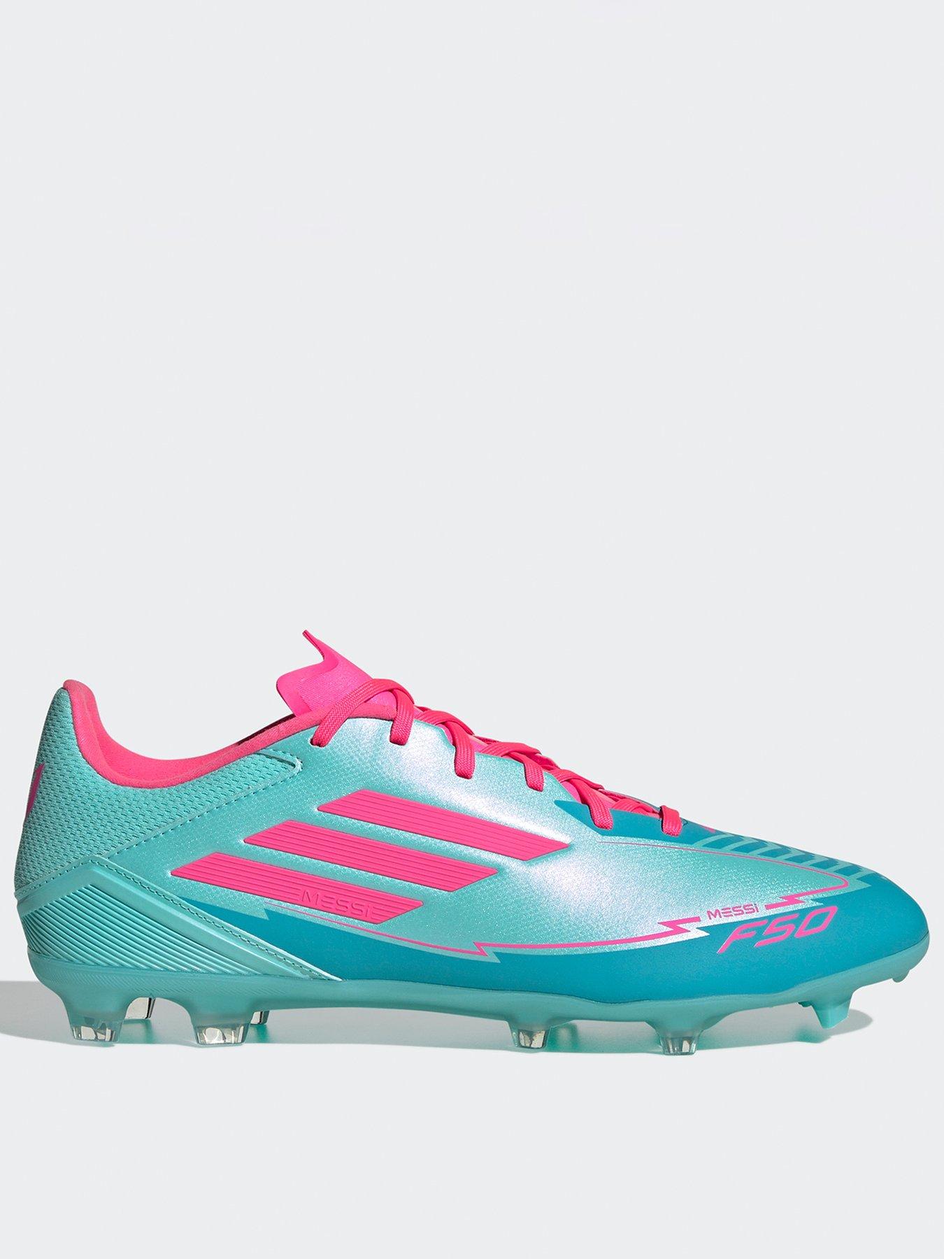 undefined Mens F50 League Messi Firm Ground Football Boots- Pink