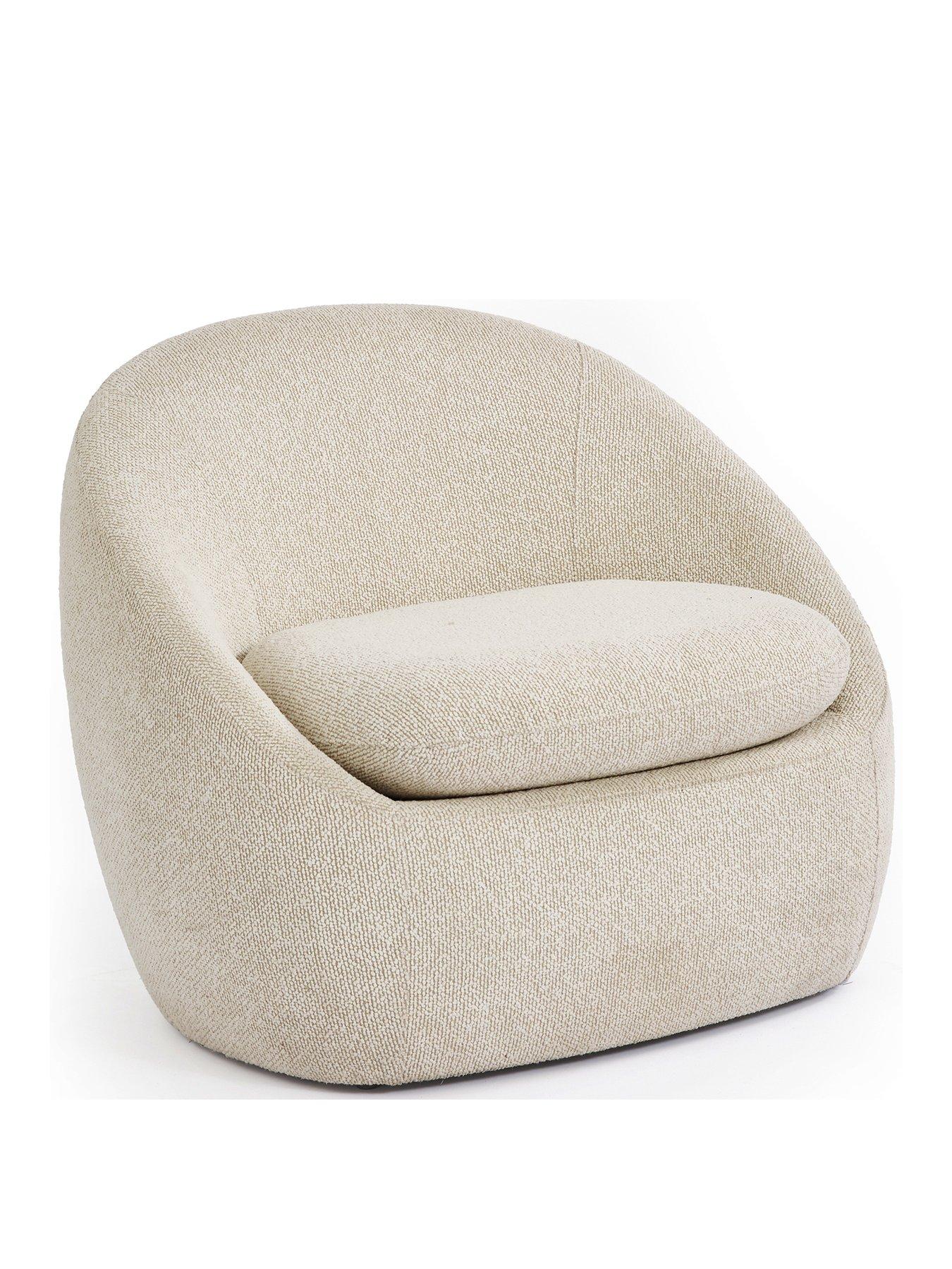 Image 3 of 7 of The Very Collection Sierra Fabric Snug Chair with Footstool