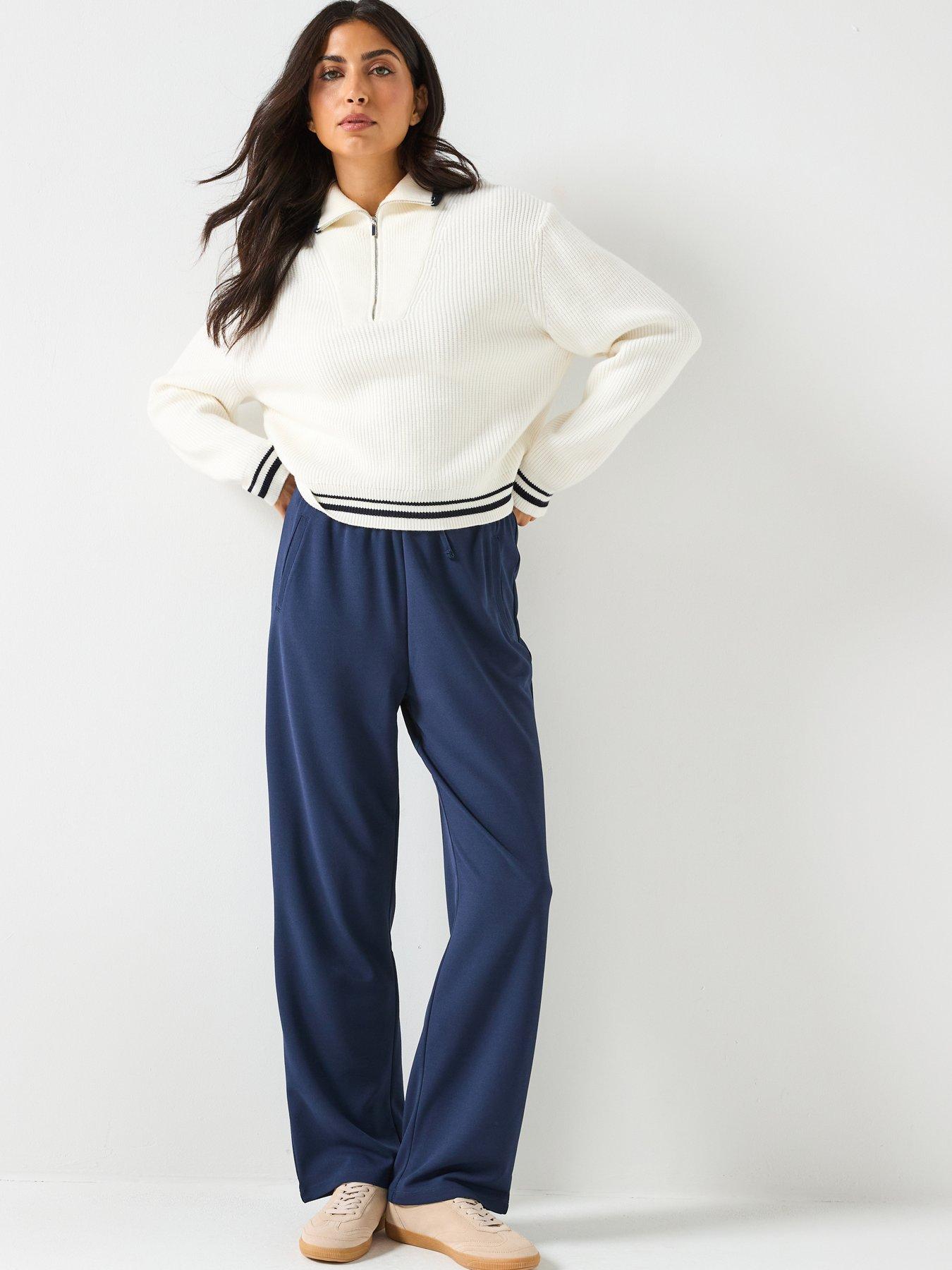 Image 5 of 6 of JDY Louisville String Trouser - Navy