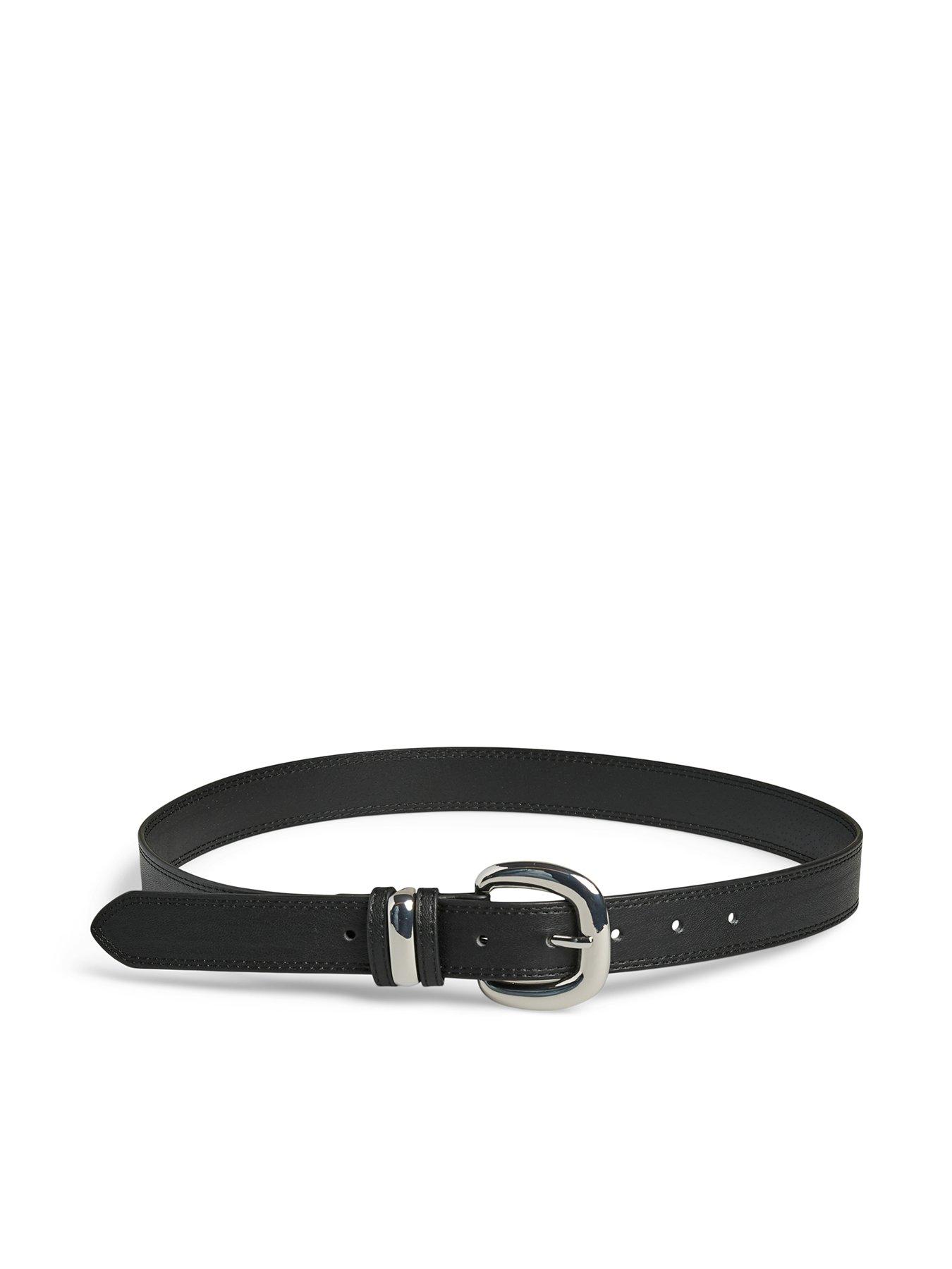 PIECES Julietta Jeans Belt - Black/silver