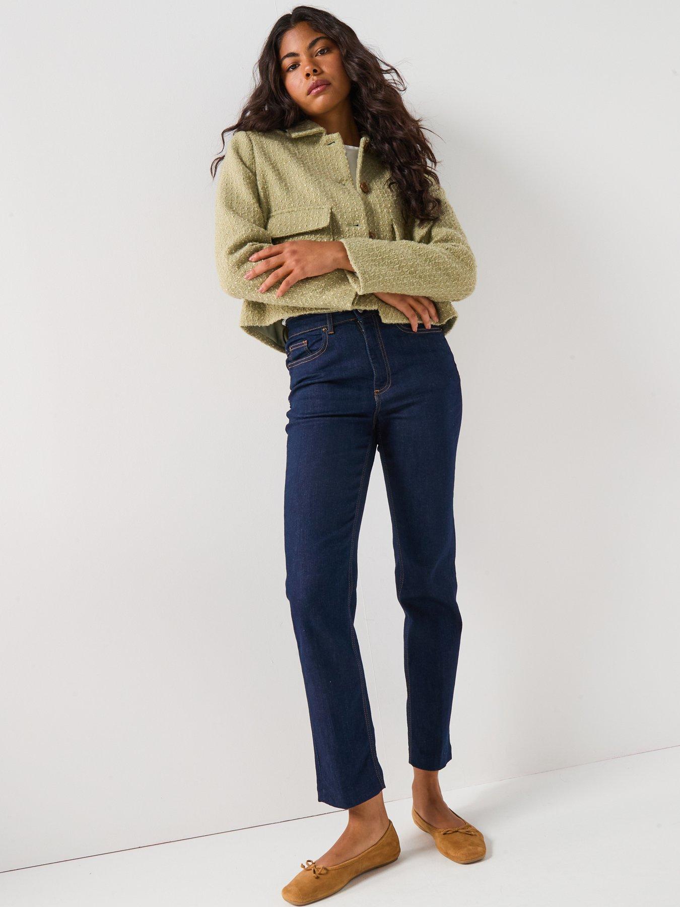 Image 5 of 6 of AWARE Naoko Cropped Jacket - Green