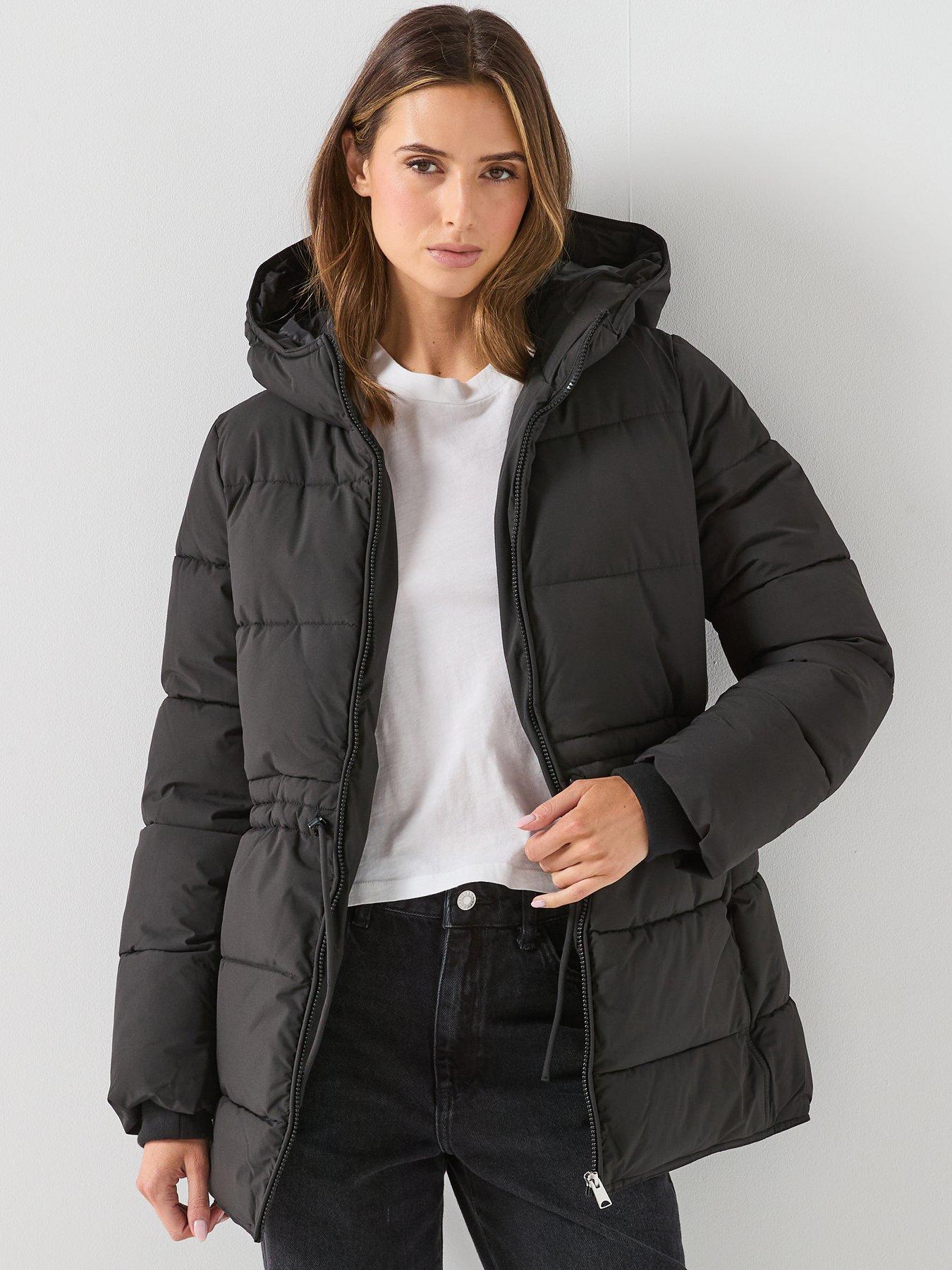 Vero Moda Cera Padded Coat - Black