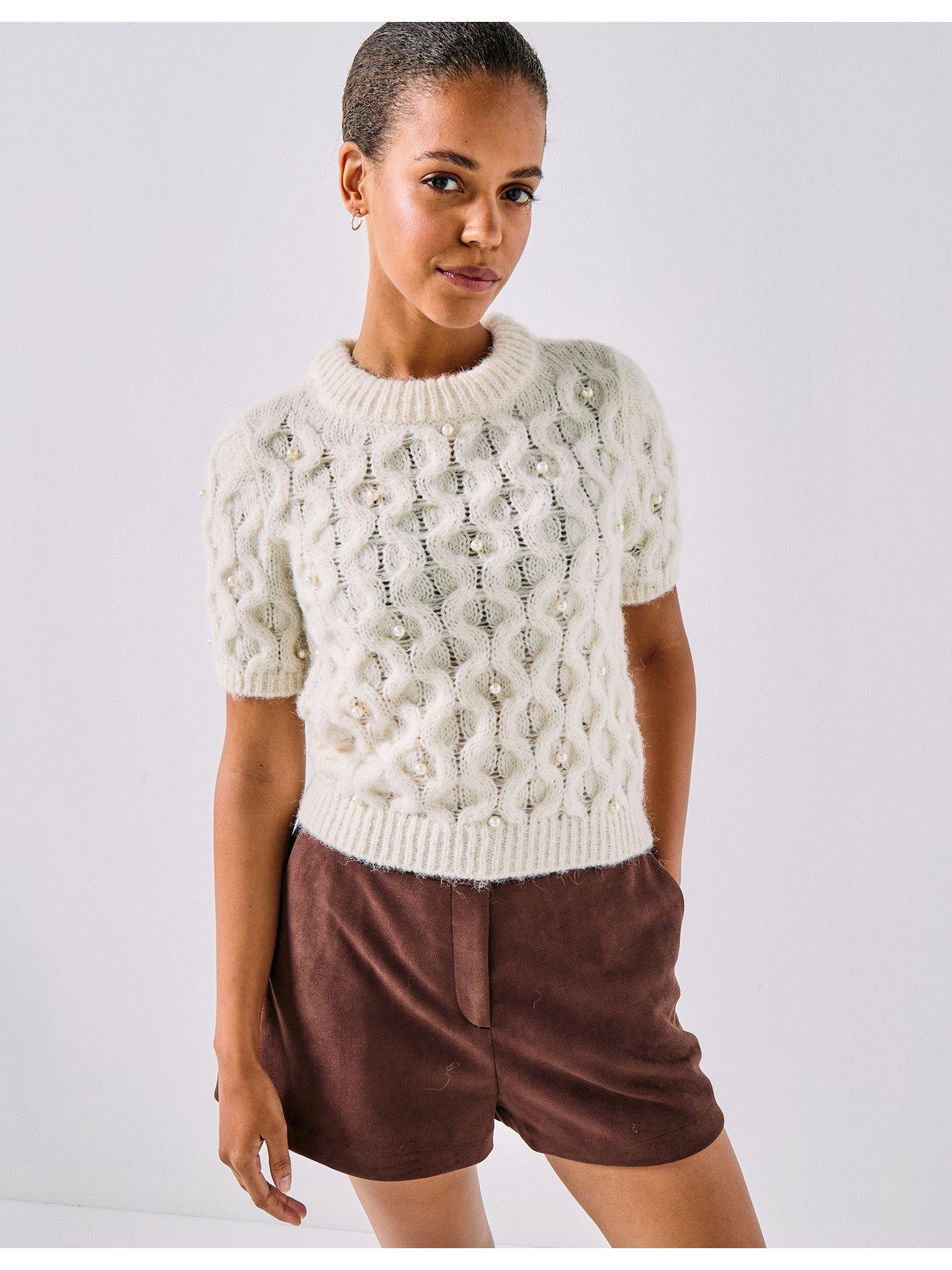 vero-moda-pearl-short-sleeve-pullover-jumper-cream