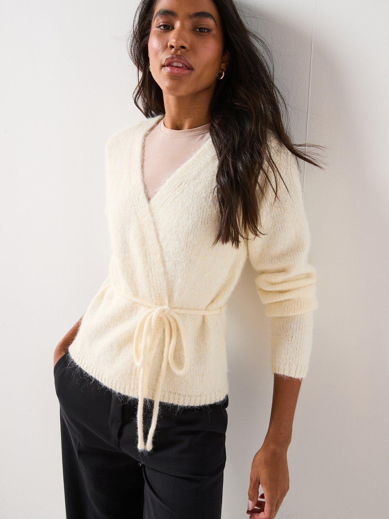 Vero Moda Vmsorrento Belt Cardigan - Beige