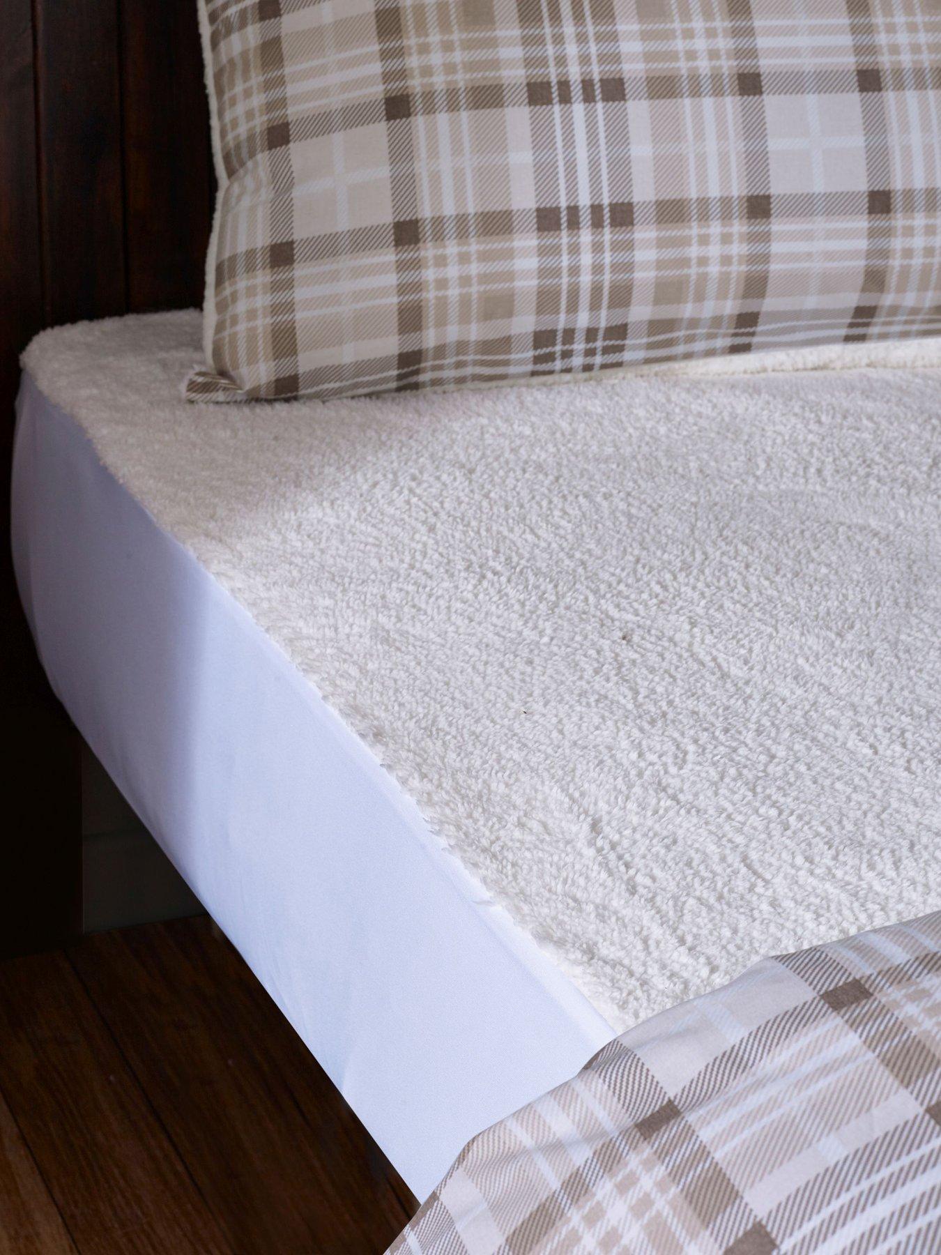 undefined Sherpa Fleece Underblanket- Single