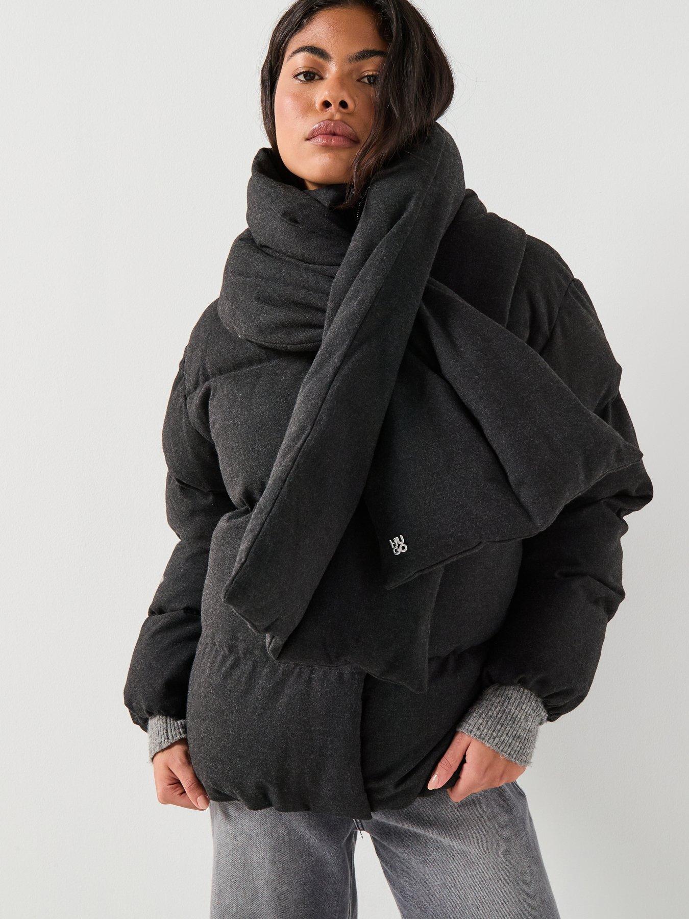 HUGO Fardot Coat - Black