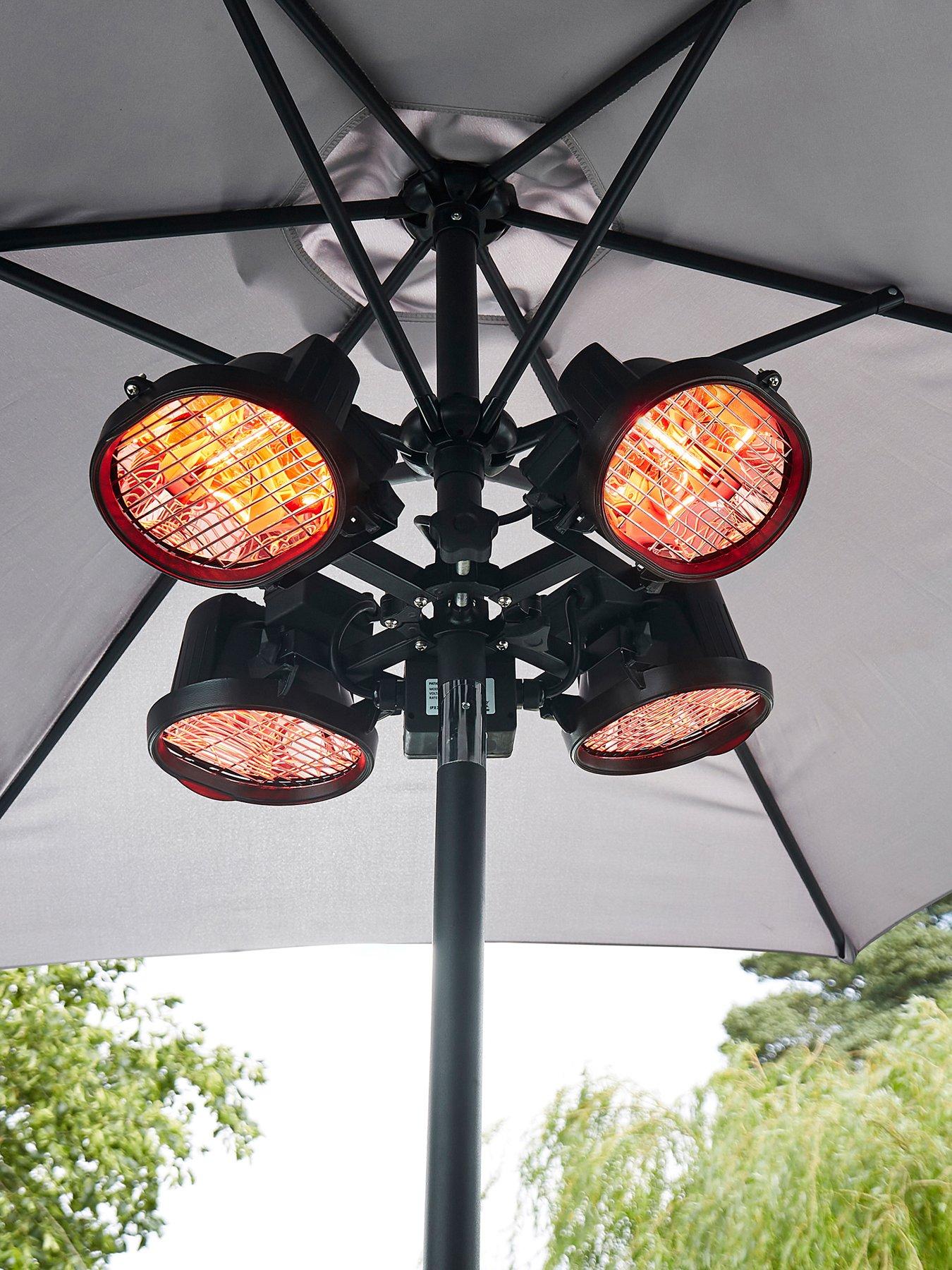 undefined Ruby 4x450W Alum D/C Parasol Heater