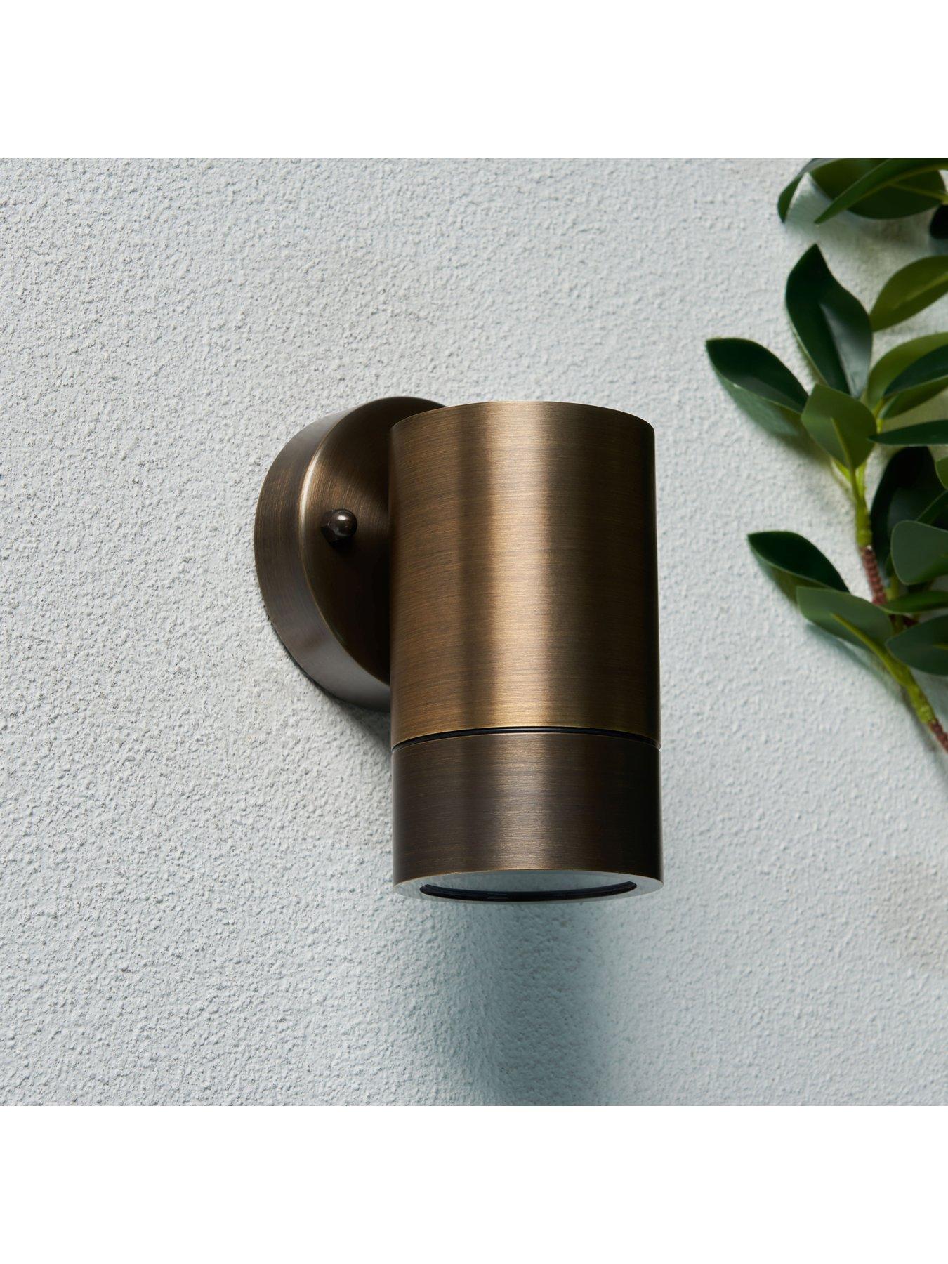 Image 1 of 5 of Zinc Brac Solid Brass 1lt Up or Down GU10 WL Bronze