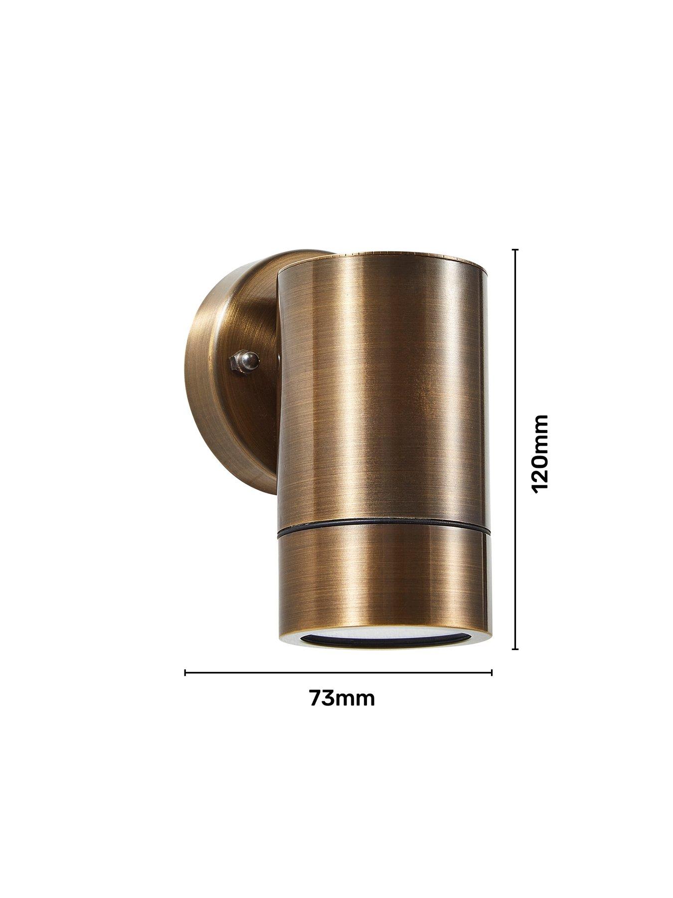 Image 5 of 5 of Zinc Brac Solid Brass 1lt Up or Down GU10 WL Bronze