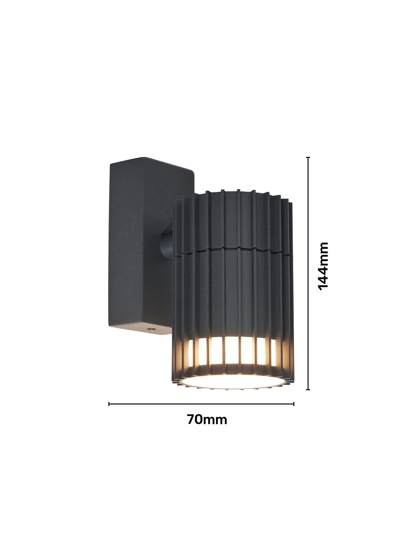 Image 7 of 7 of Zinc Muto 1 Light GU10 Fixed Downlight IP65 Anthracite