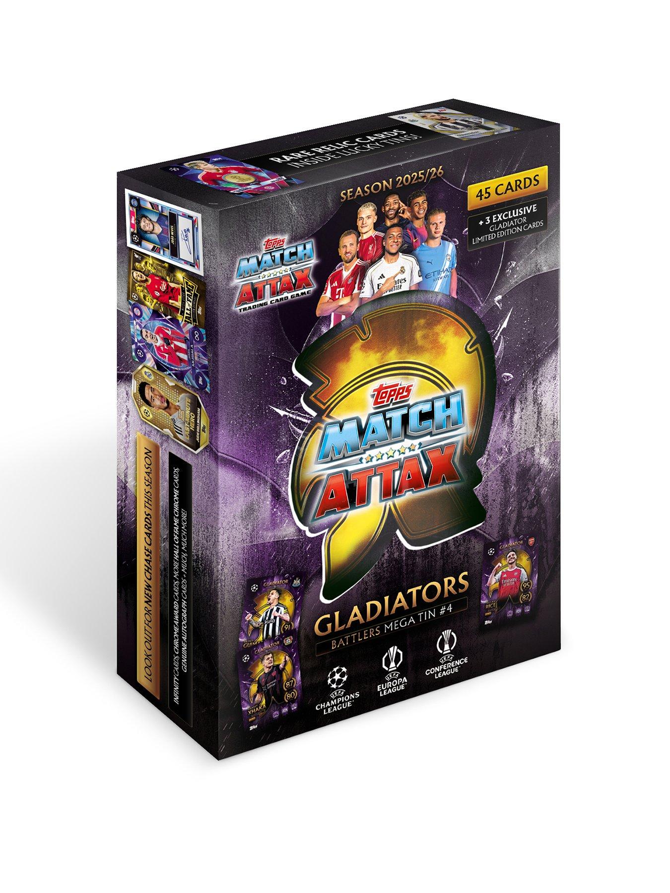 UCC Match Attax 2025/26 Mega Tin of Trading Cards