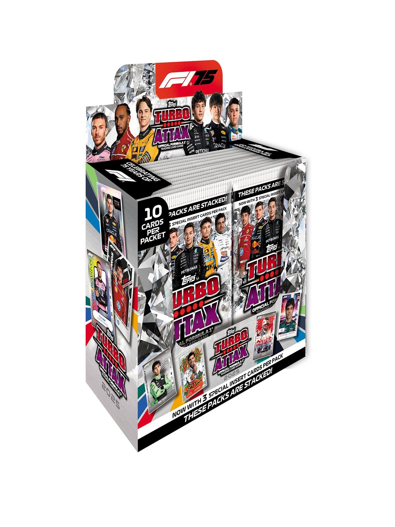 undefined F1 Turbo Attax 2025 Packet CDU (24 card packets per CDU)