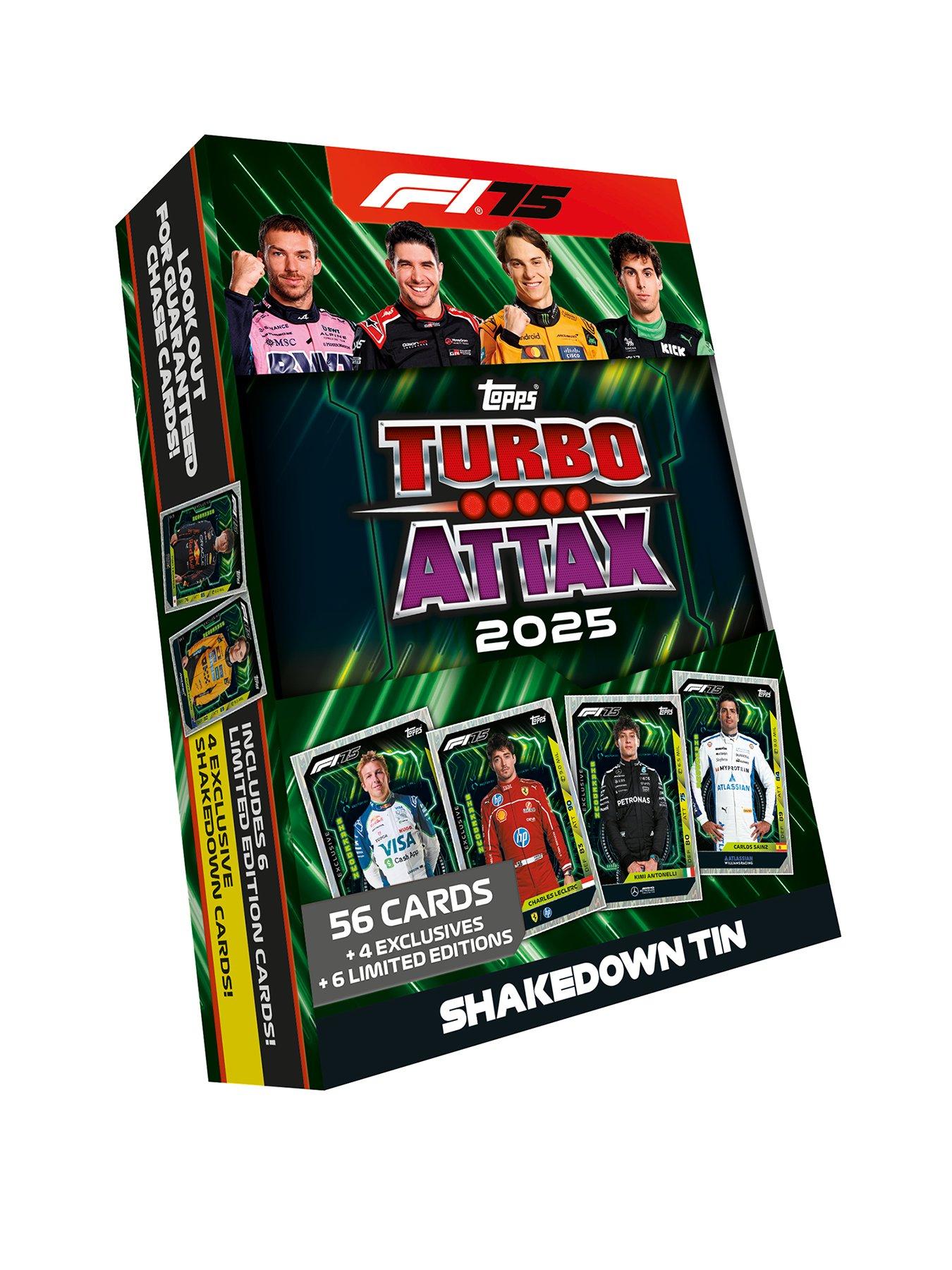 undefined F1 Turbo Attax 2025  Mega Tin