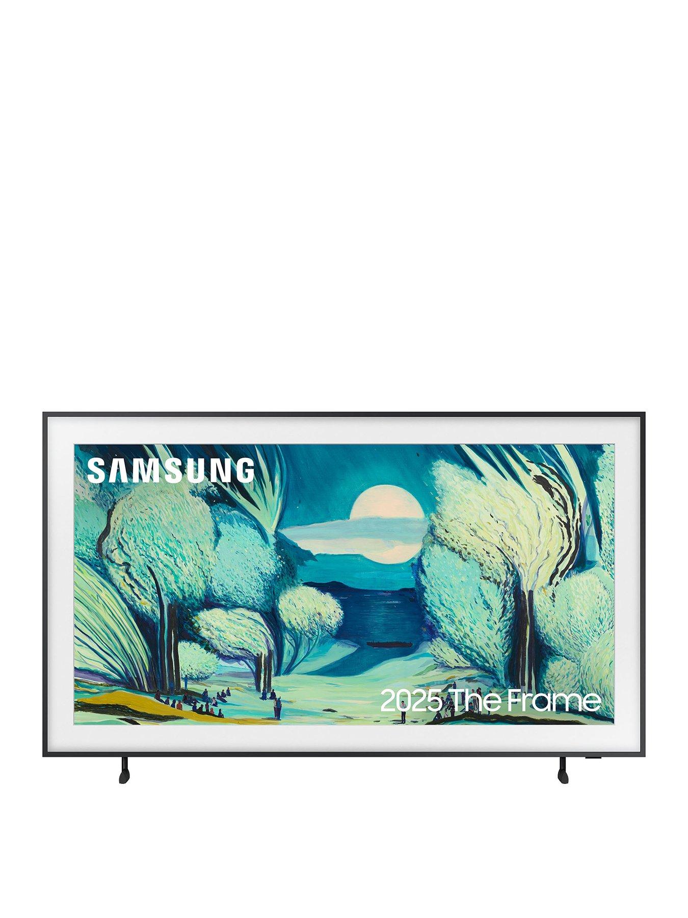 undefined QE55LS03F, 55 Inch The Frame, QLED AI Smart TV with Art Mode  &  Wall Mount