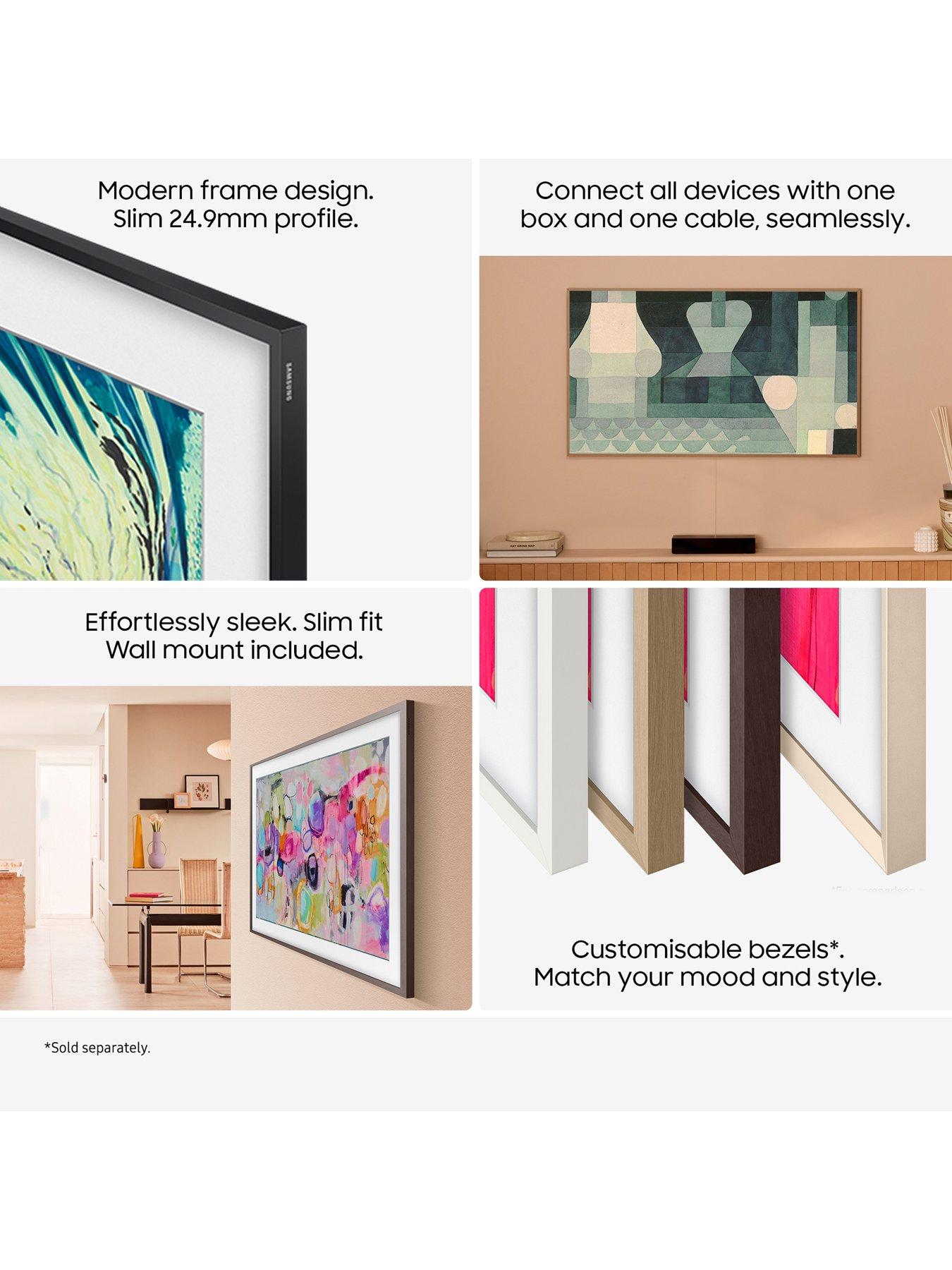 Image 3 of 6 of Samsung LS03F&nbsp;50-inch The Frame QLED AI Smart TV with Art Mode &amp; Wall Mount - QE50LS03F
