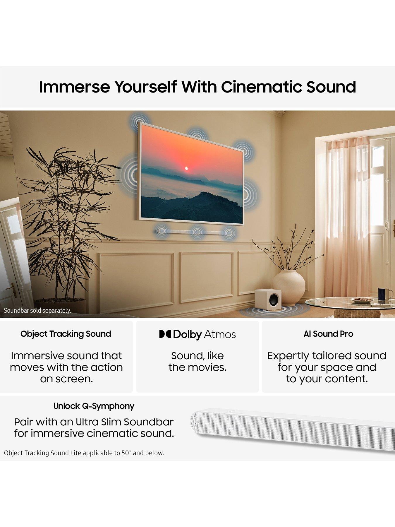Image 5 of 6 of Samsung LS03F&nbsp;50-inch The Frame QLED AI Smart TV with Art Mode &amp; Wall Mount - QE50LS03F