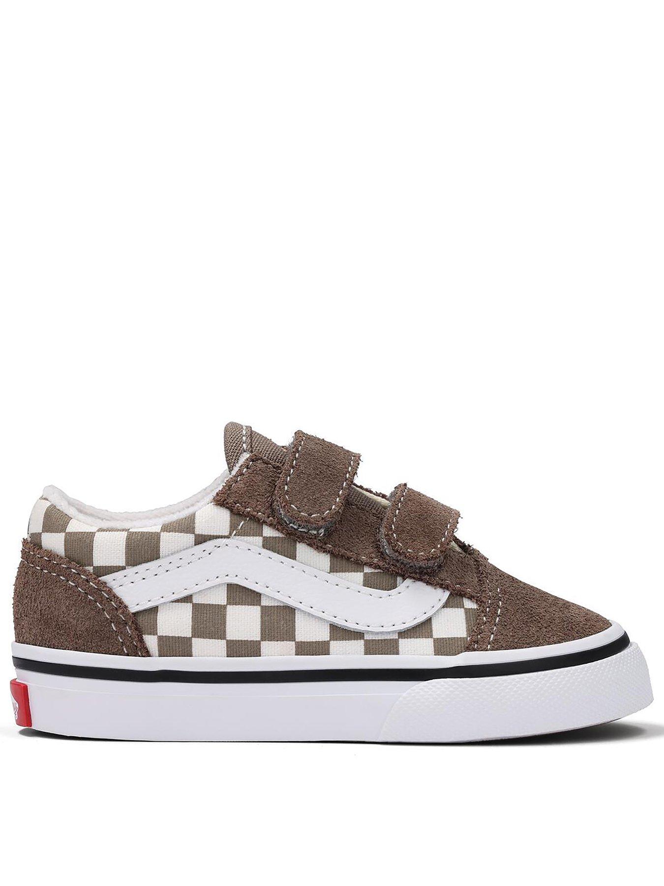 Vans Toddler Old Skool Velcro Trainers - Multi