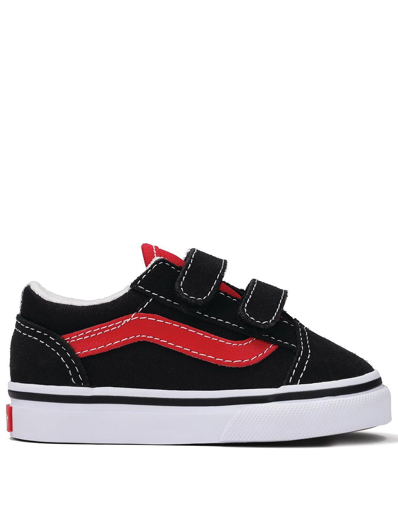 Vans Toddler Old Skool Velcro Trainers - Multi