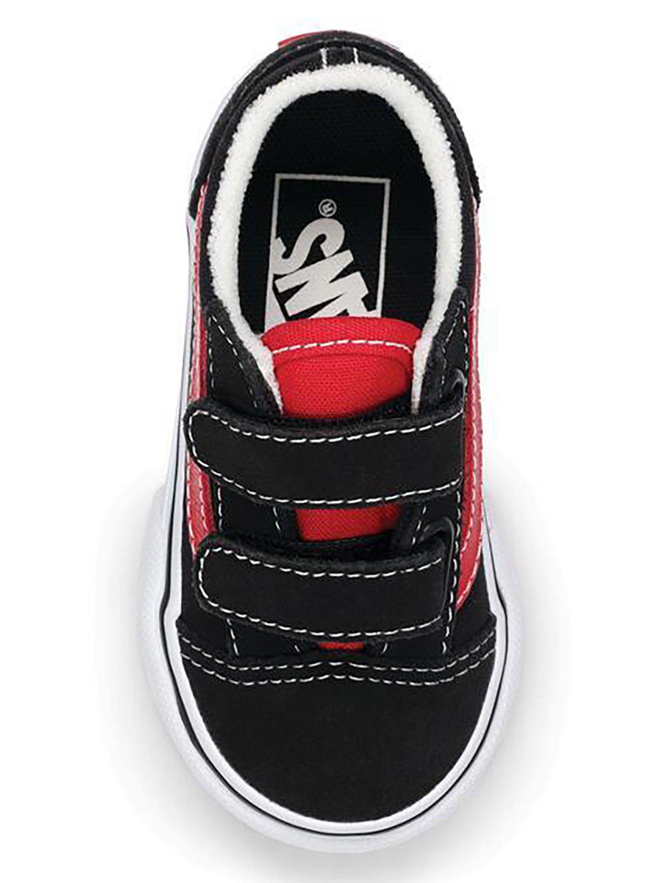 Vans Toddler Old Skool Velcro Trainers - Multi | Very
